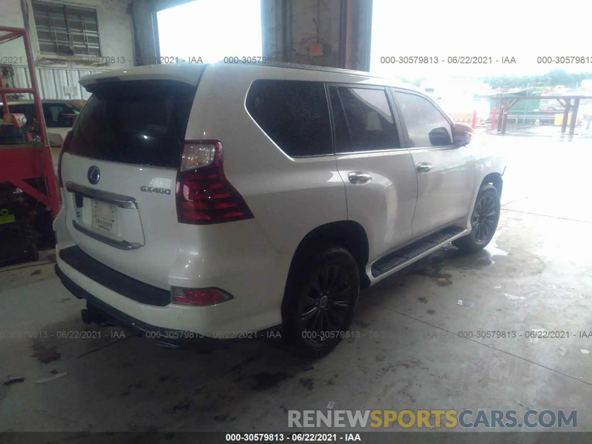 4 Фотография поврежденного автомобиля JTJAM7BX5M5290186 LEXUS GX 2021