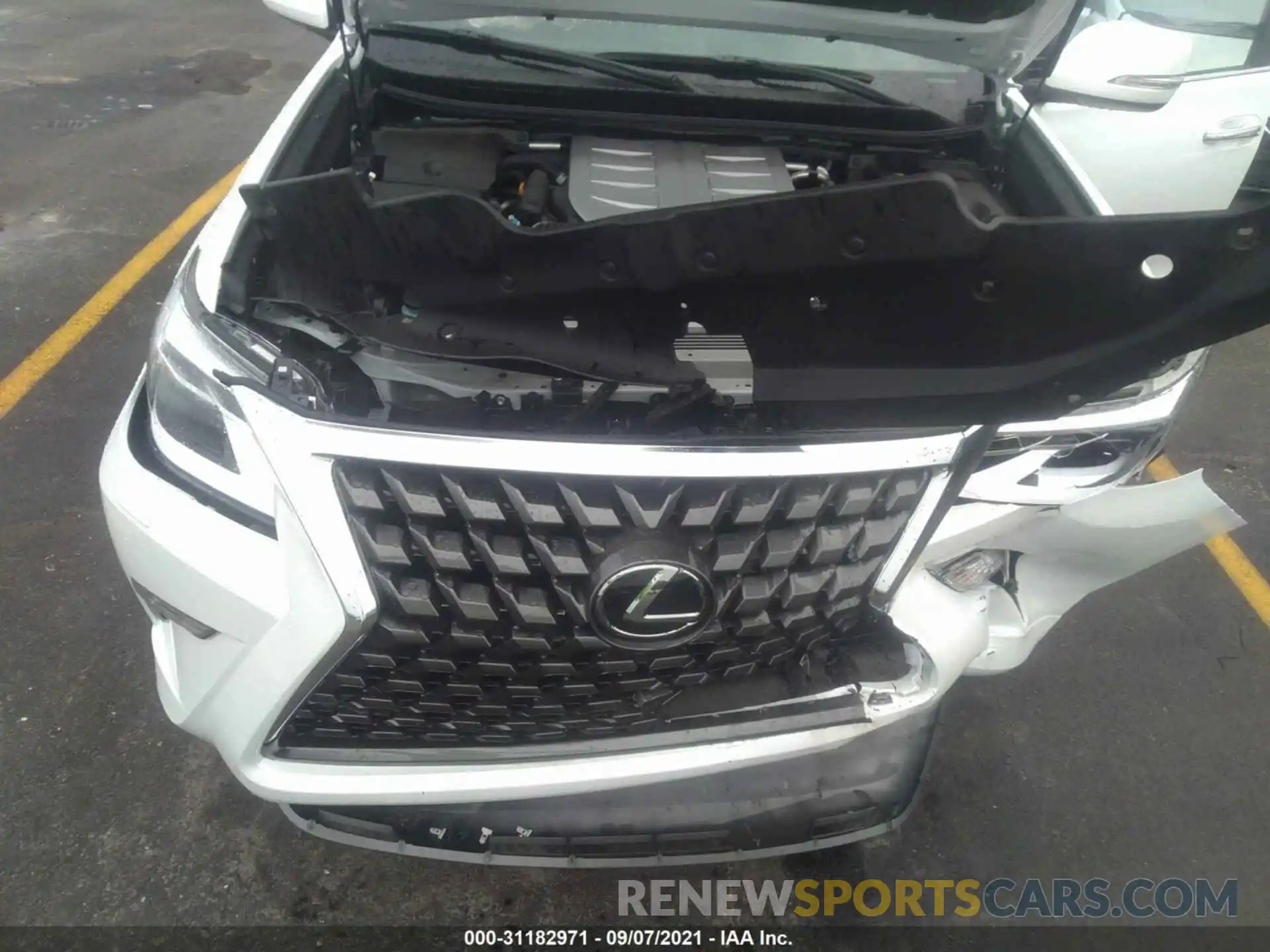 10 Photograph of a damaged car JTJAM7BX5M5293041 LEXUS GX 2021