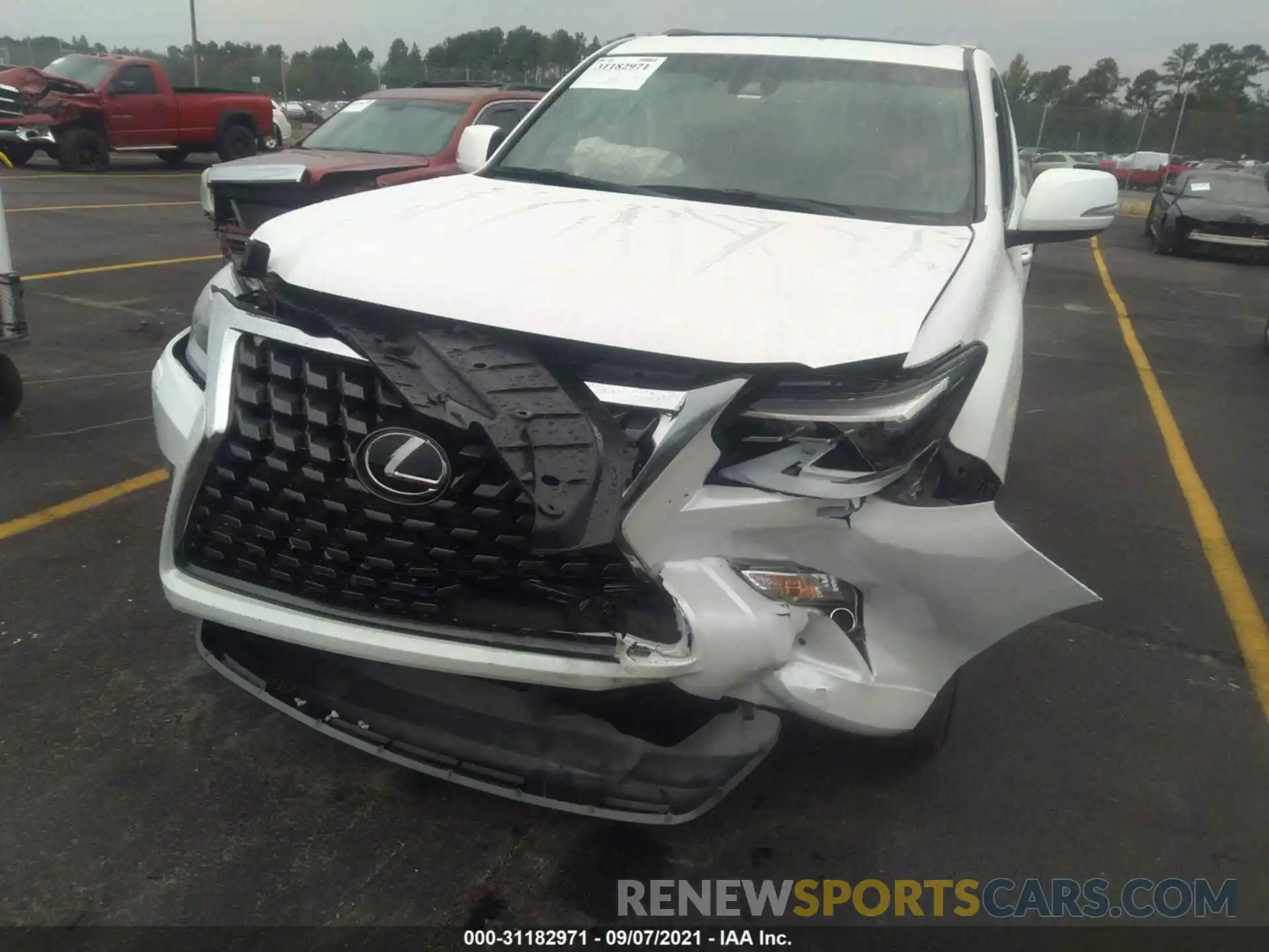 6 Photograph of a damaged car JTJAM7BX5M5293041 LEXUS GX 2021