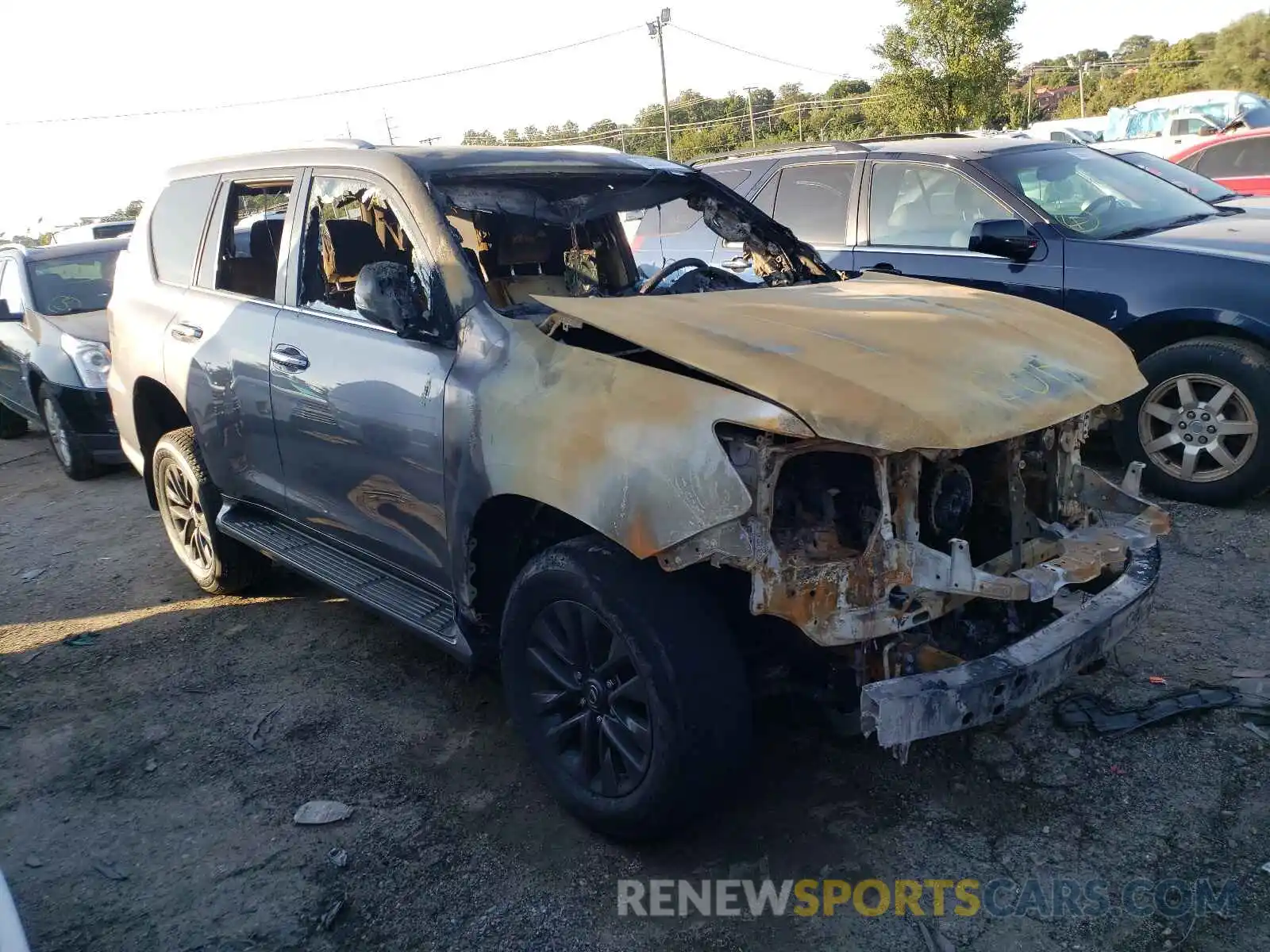 1 Photograph of a damaged car JTJAM7BX5M5295260 LEXUS GX 2021