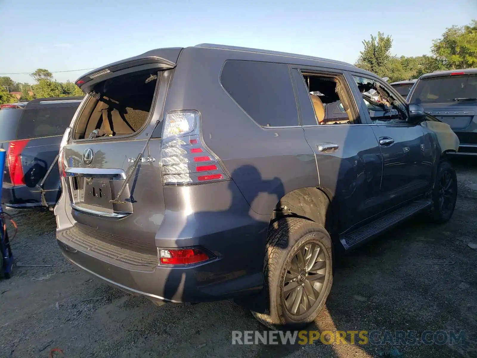 4 Photograph of a damaged car JTJAM7BX5M5295260 LEXUS GX 2021