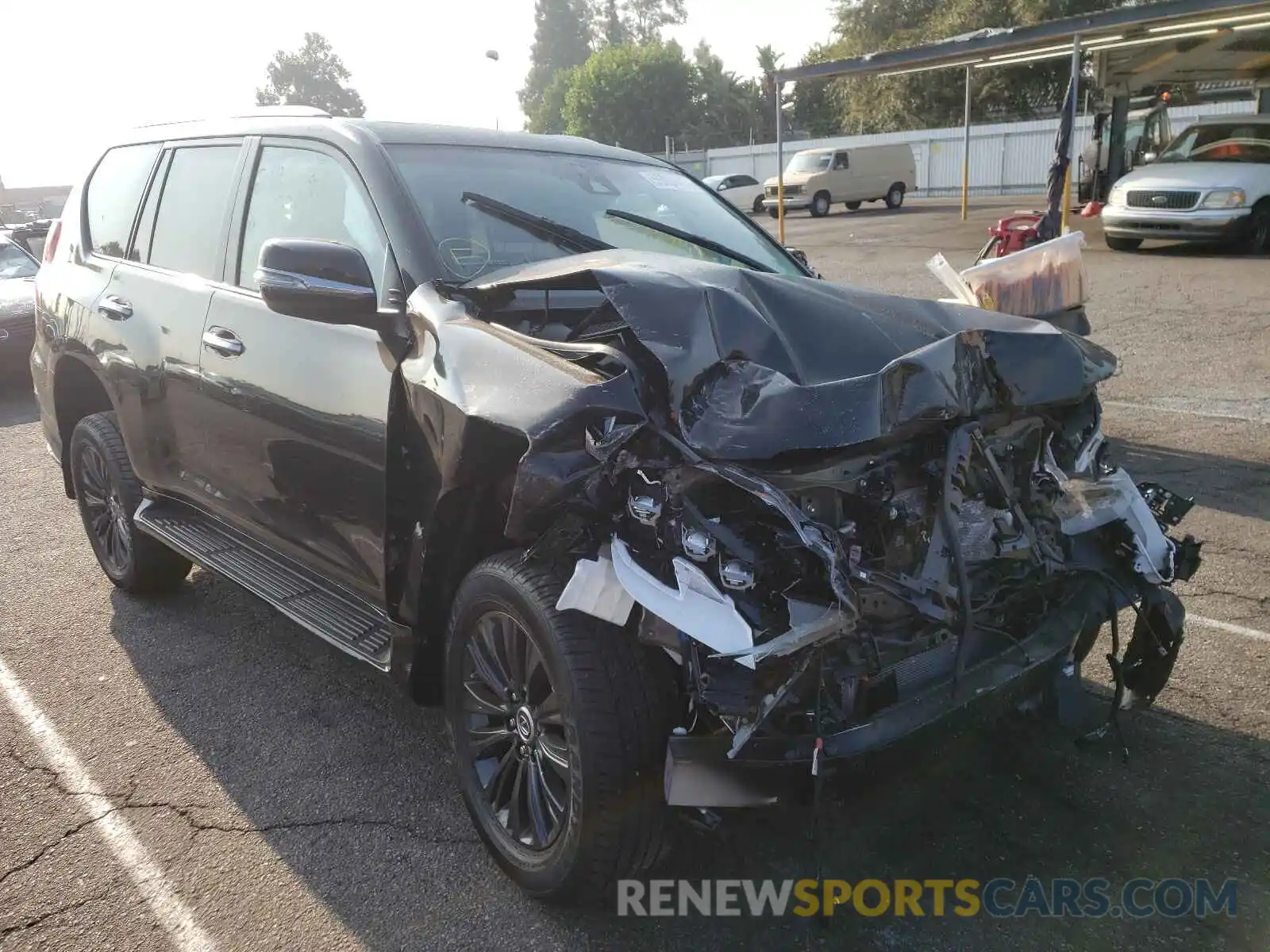 1 Photograph of a damaged car JTJAM7BX5M5297820 LEXUS GX 2021