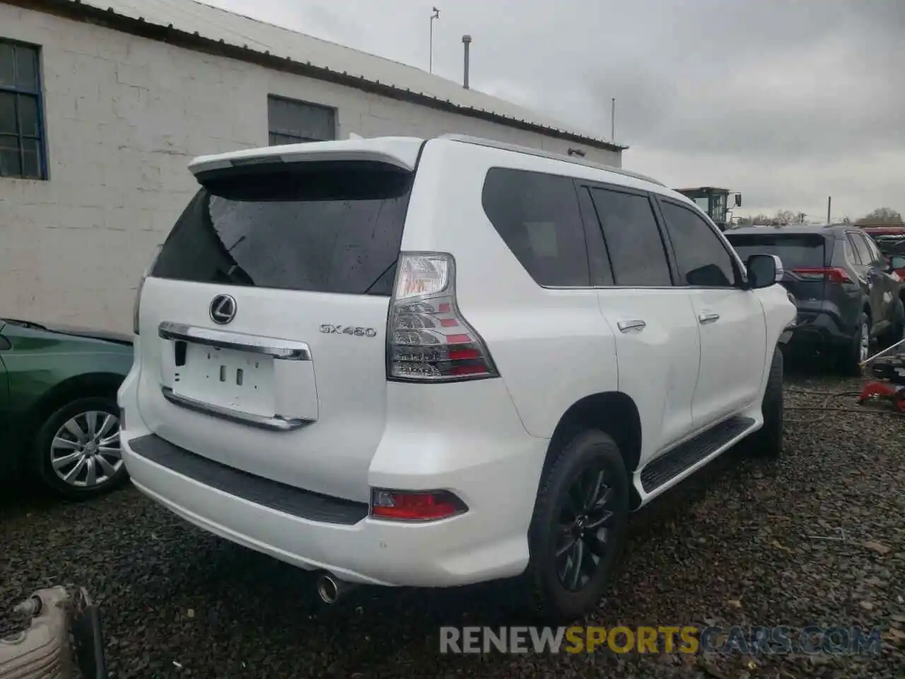 4 Фотография поврежденного автомобиля JTJAM7BX5M5300456 LEXUS GX 2021