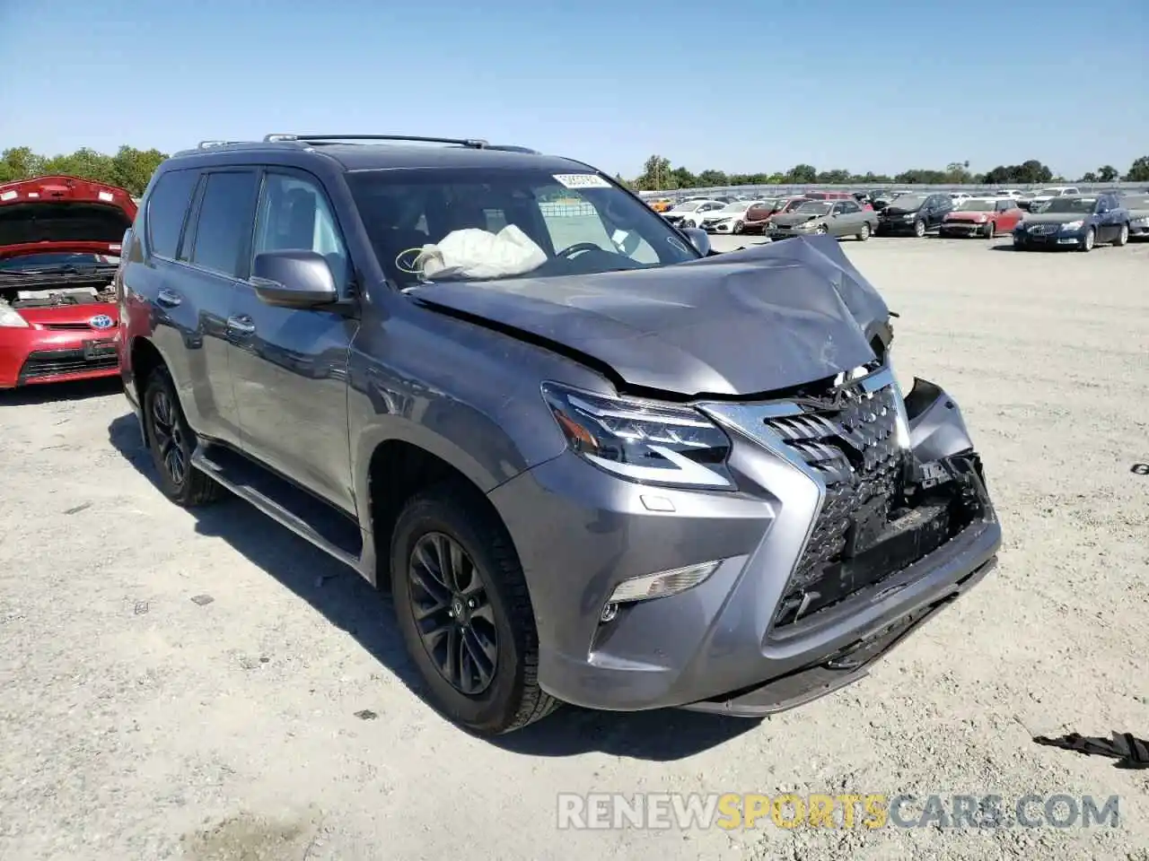 1 Photograph of a damaged car JTJAM7BX5M5301350 LEXUS GX 2021