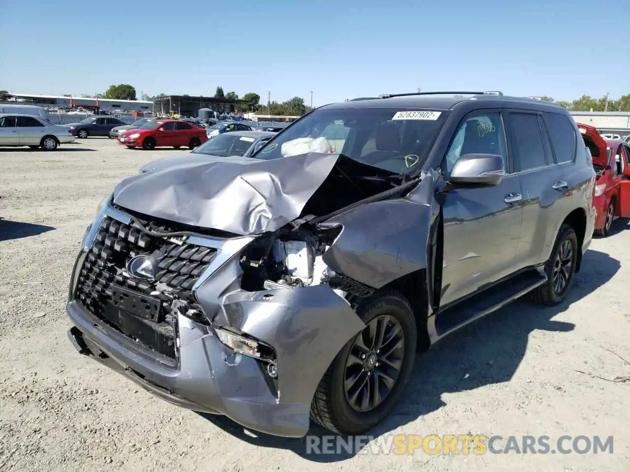 2 Photograph of a damaged car JTJAM7BX5M5301350 LEXUS GX 2021