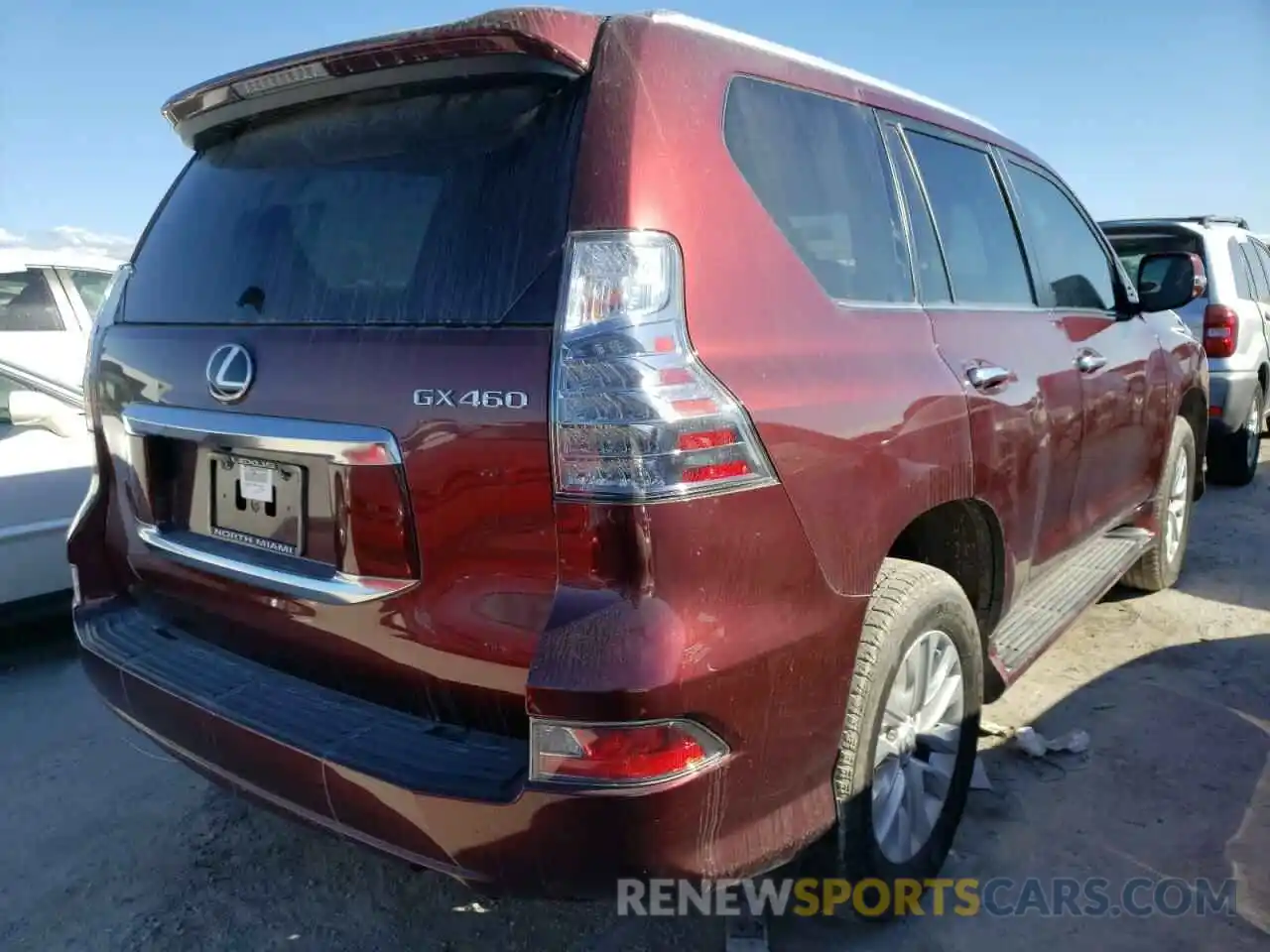 4 Photograph of a damaged car JTJAM7BX6M5270559 LEXUS GX 2021