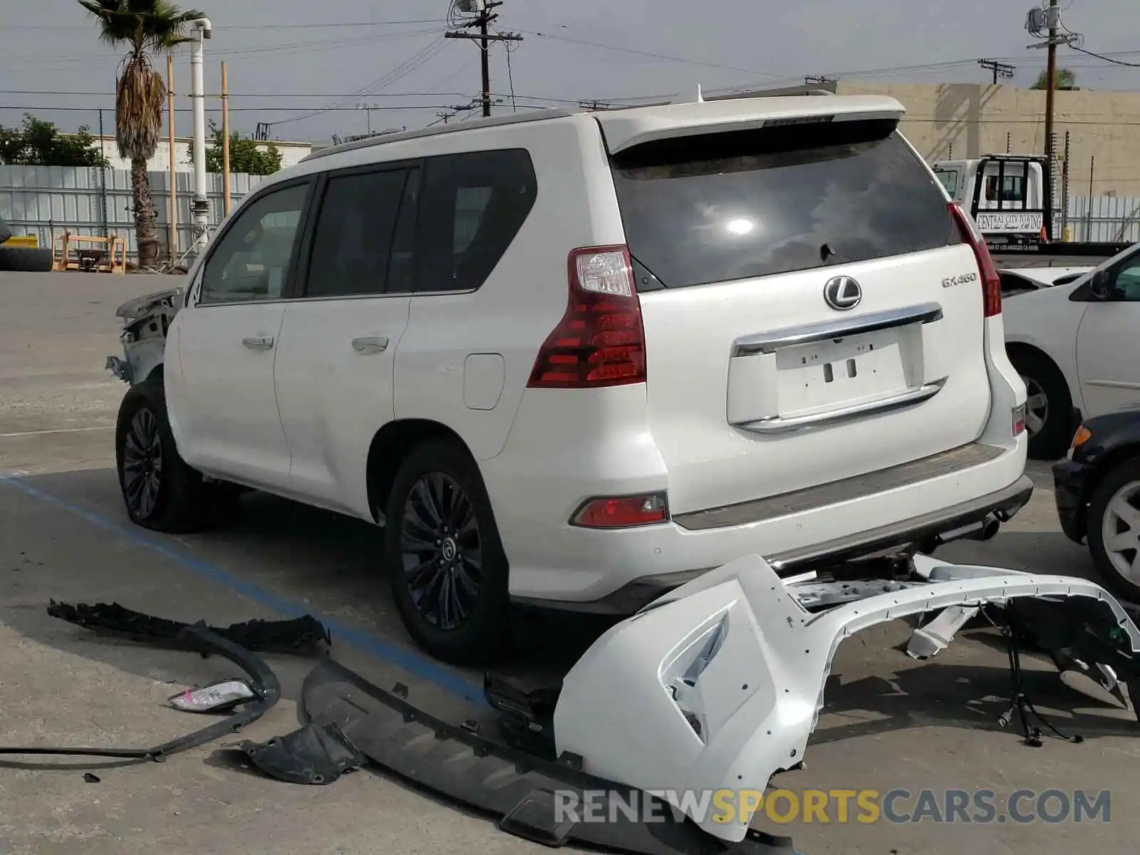 3 Photograph of a damaged car JTJAM7BX6M5279097 LEXUS GX 2021