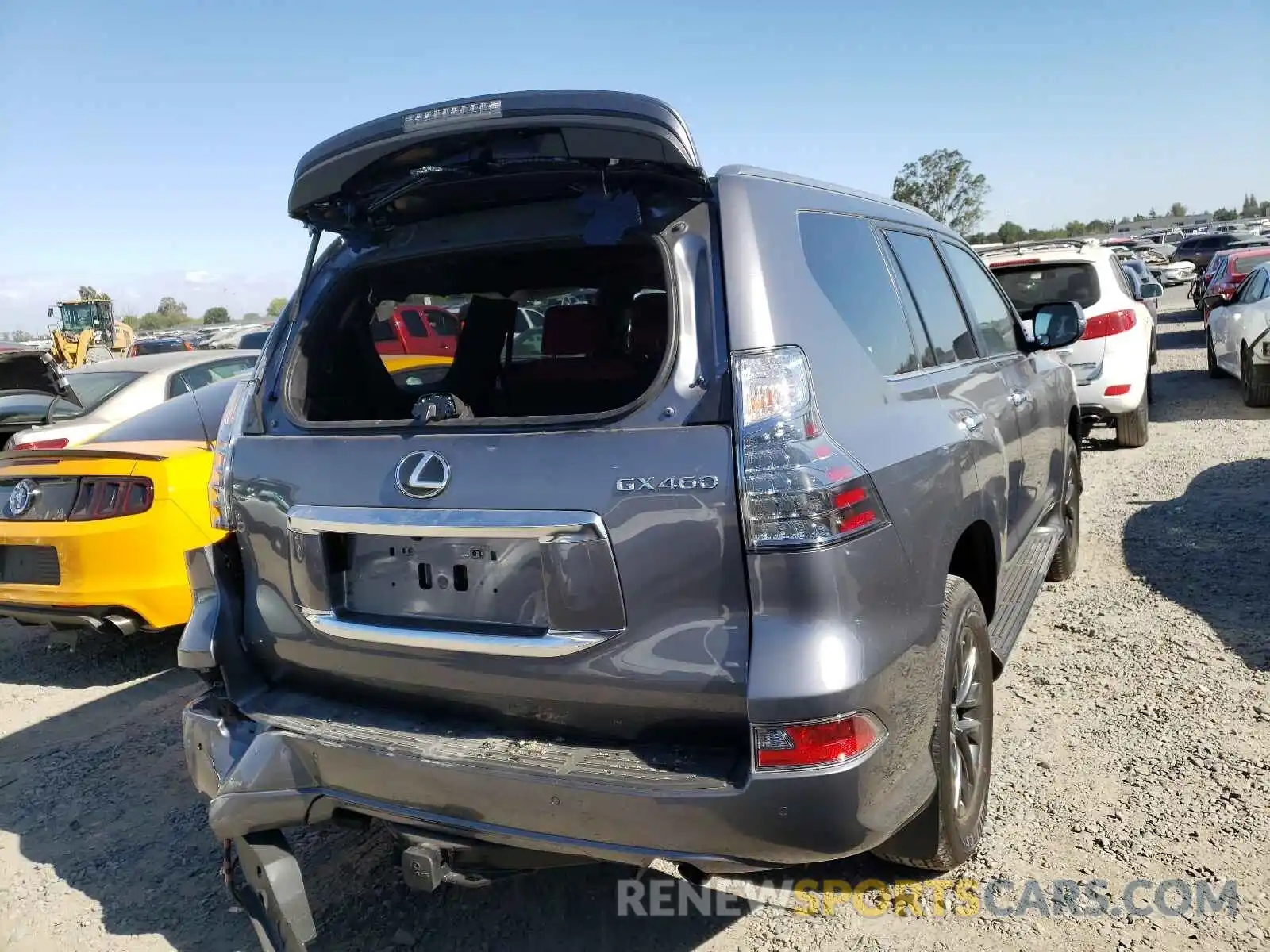 4 Фотография поврежденного автомобиля JTJAM7BX6M5279908 LEXUS GX 2021