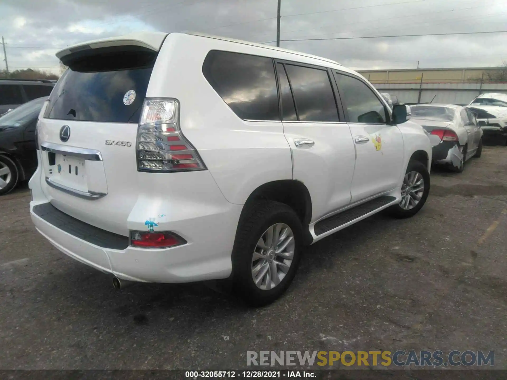 4 Фотография поврежденного автомобиля JTJAM7BX6M5280511 LEXUS GX 2021