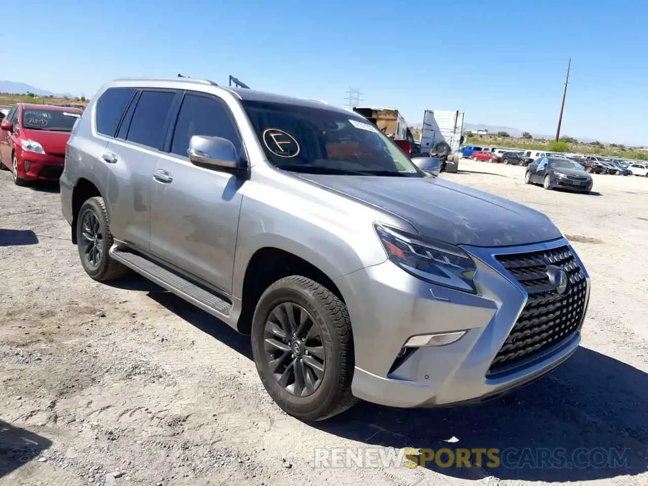 1 Фотография поврежденного автомобиля JTJAM7BX6M5281240 LEXUS GX 2021