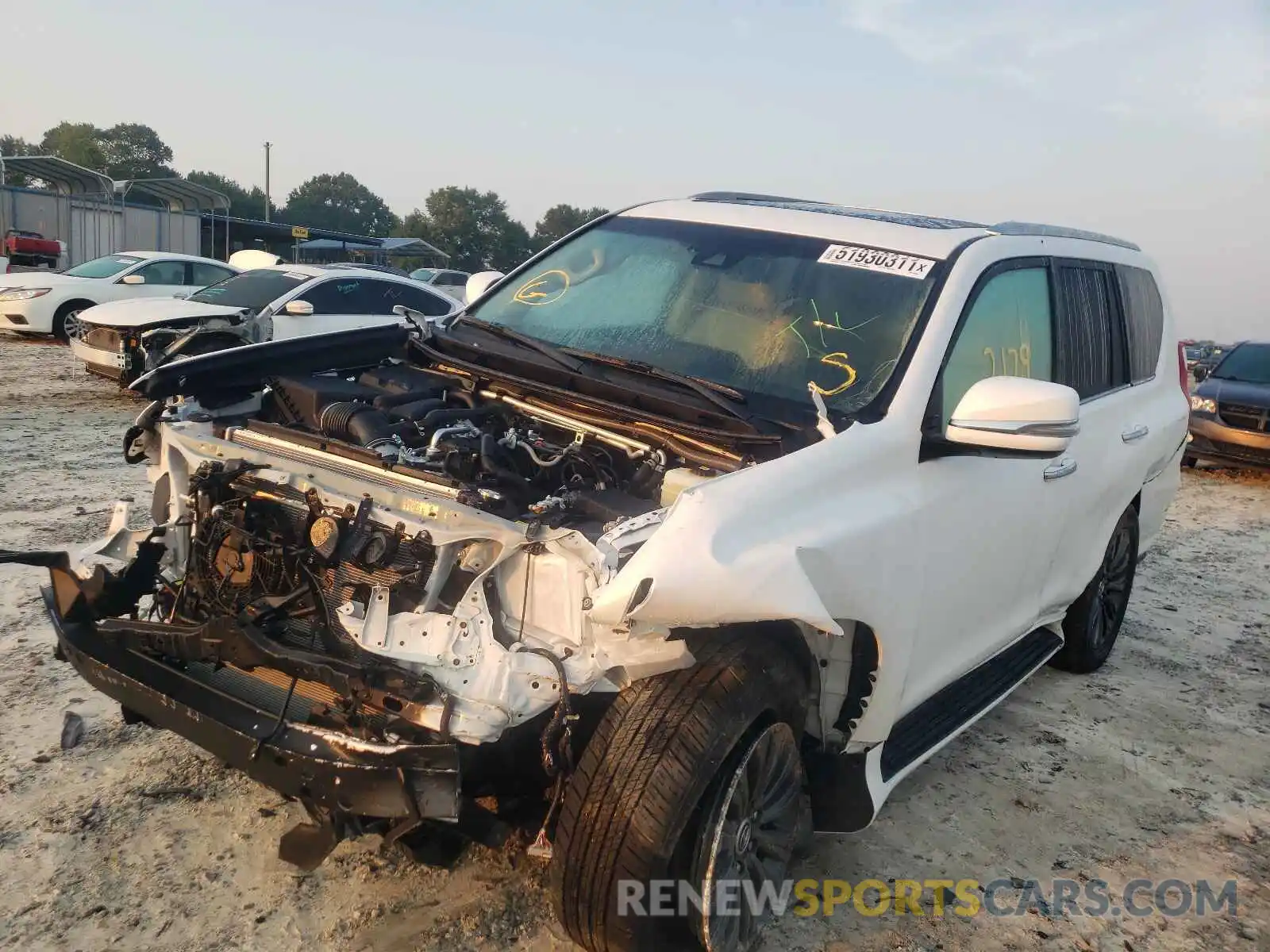 9 Photograph of a damaged car JTJAM7BX6M5285045 LEXUS GX 2021