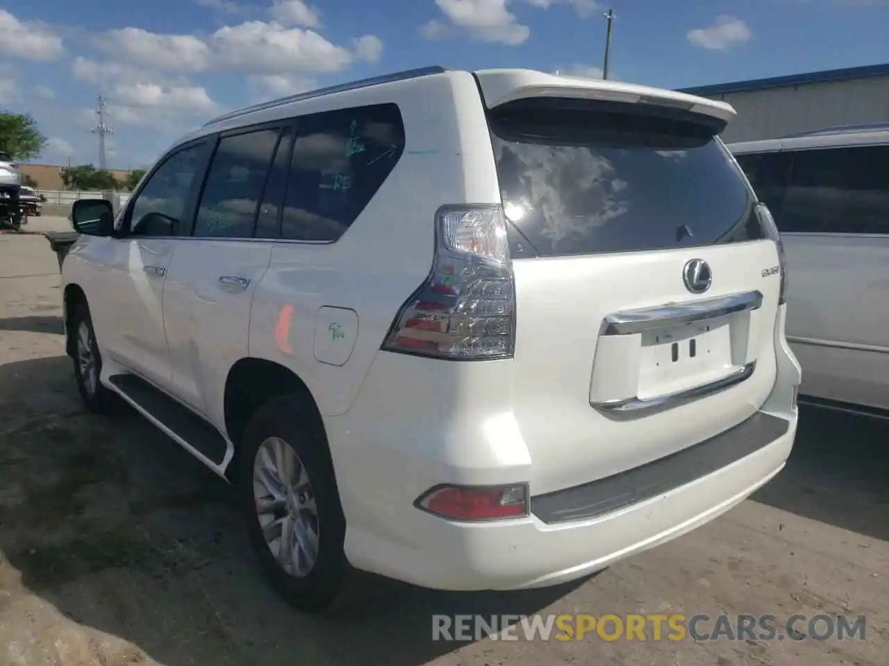 3 Photograph of a damaged car JTJAM7BX6M5286521 LEXUS GX 2021