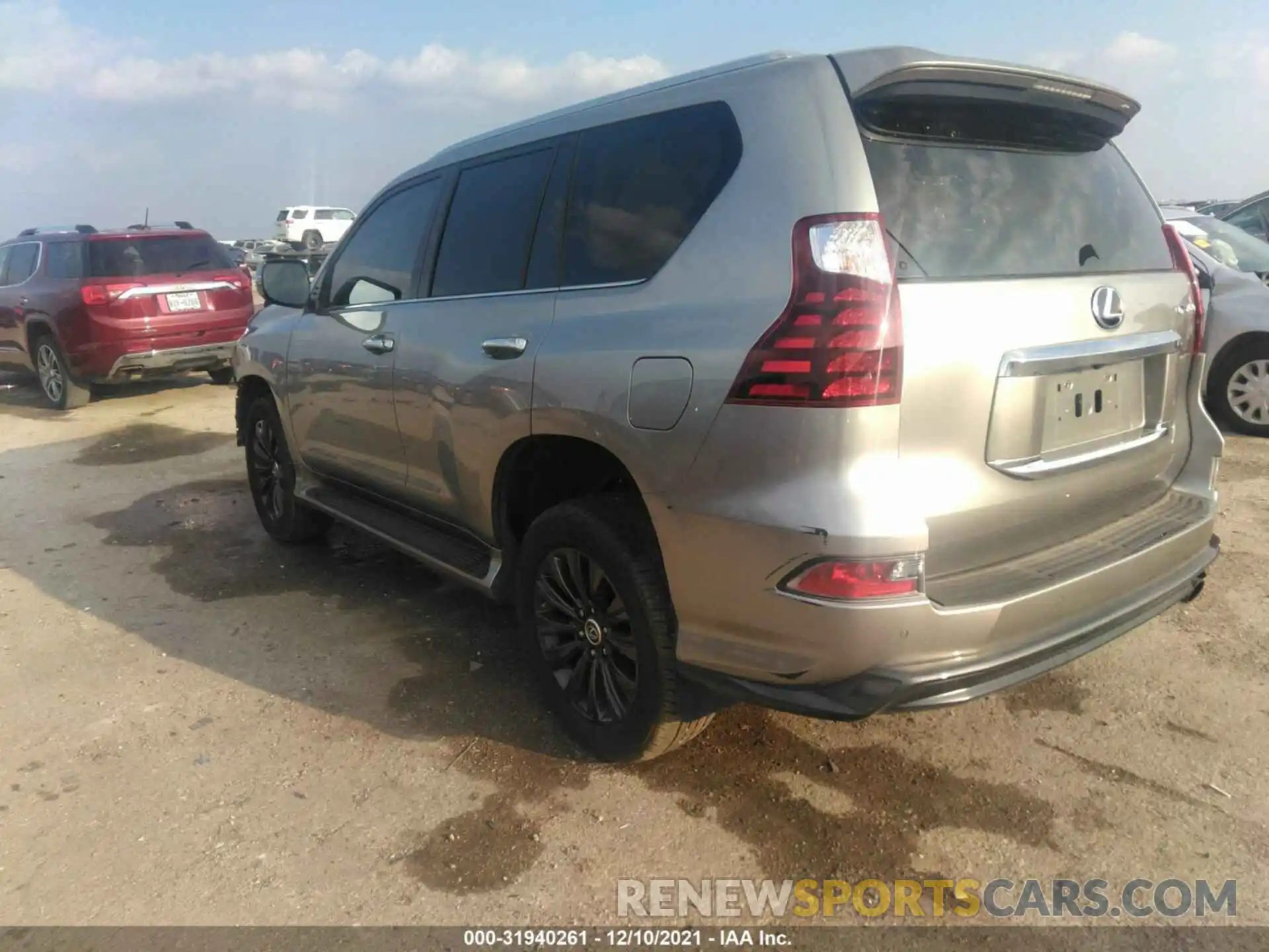 3 Фотография поврежденного автомобиля JTJAM7BX6M5287068 LEXUS GX 2021