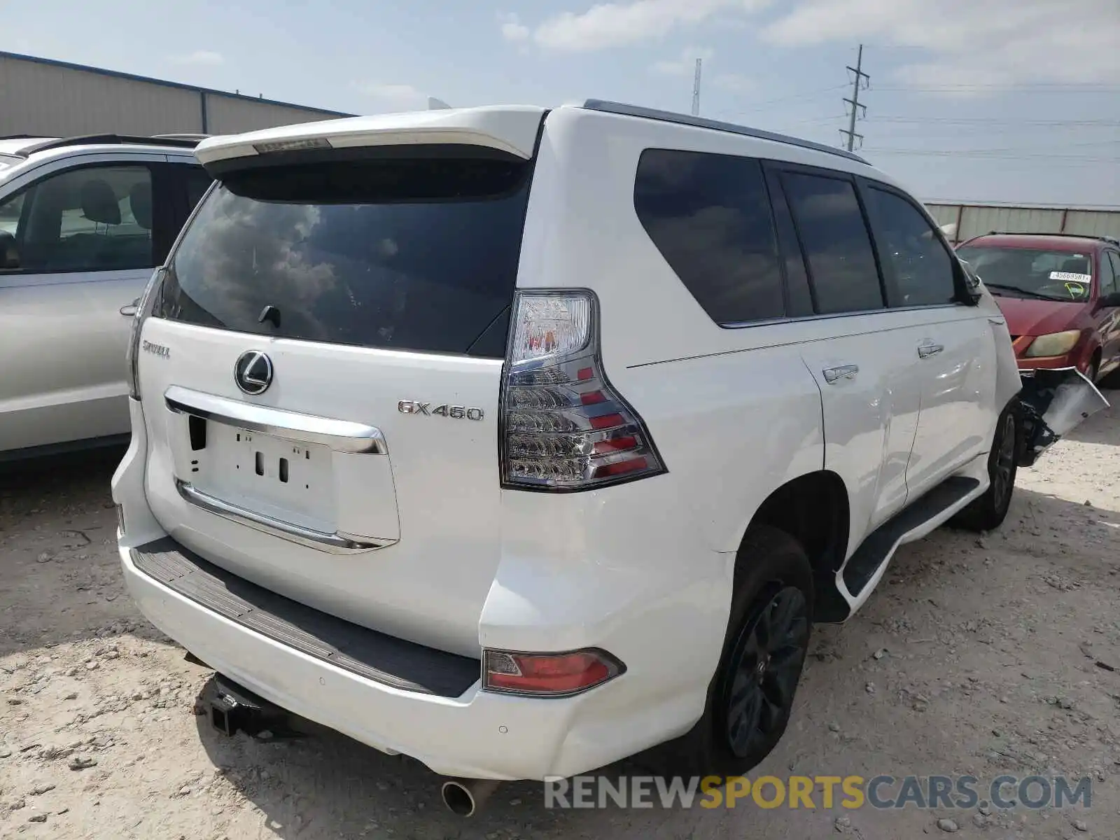 4 Photograph of a damaged car JTJAM7BX6M5287149 LEXUS GX 2021