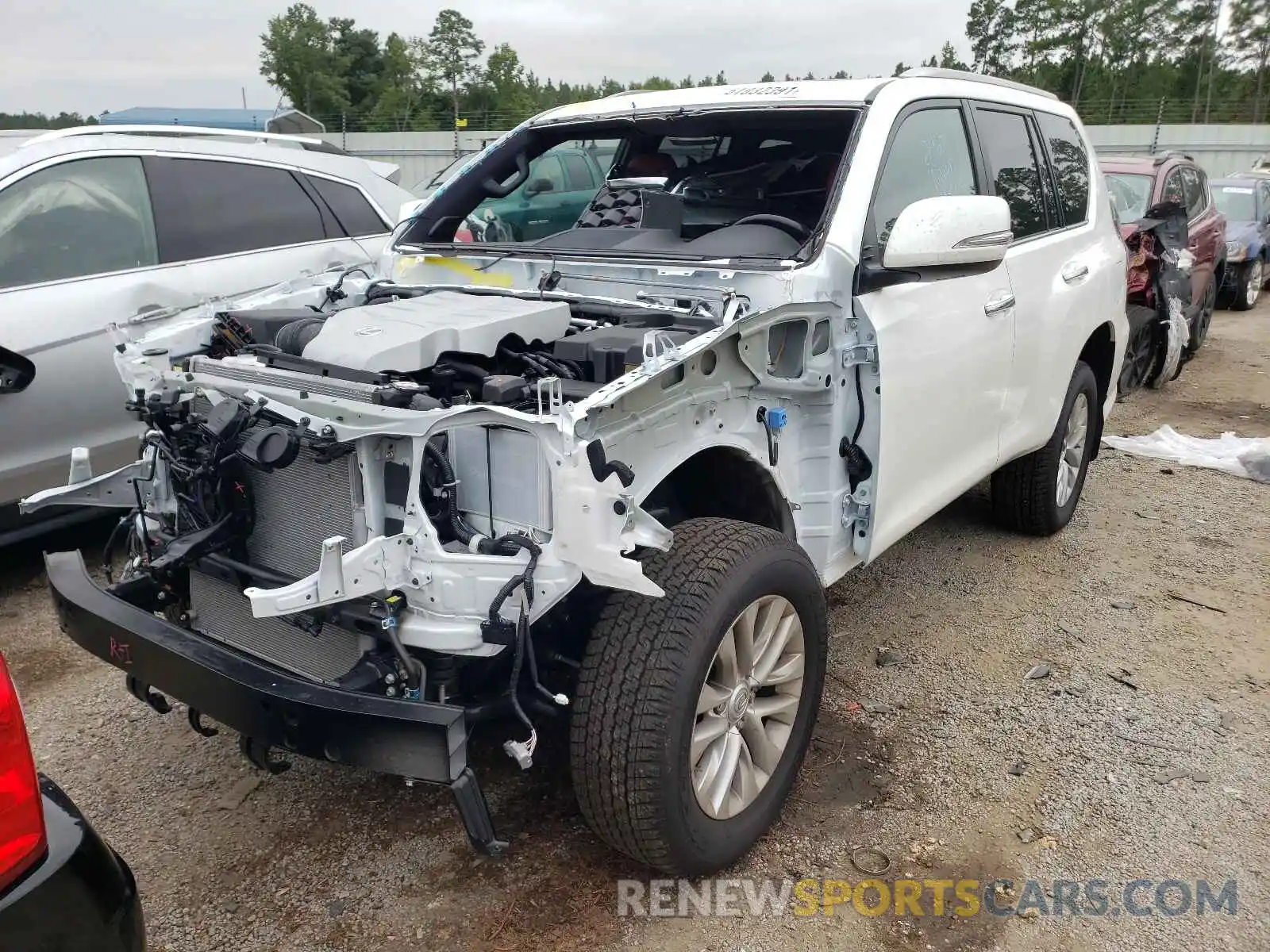 1 Photograph of a damaged car JTJAM7BX6M5291329 LEXUS GX 2021