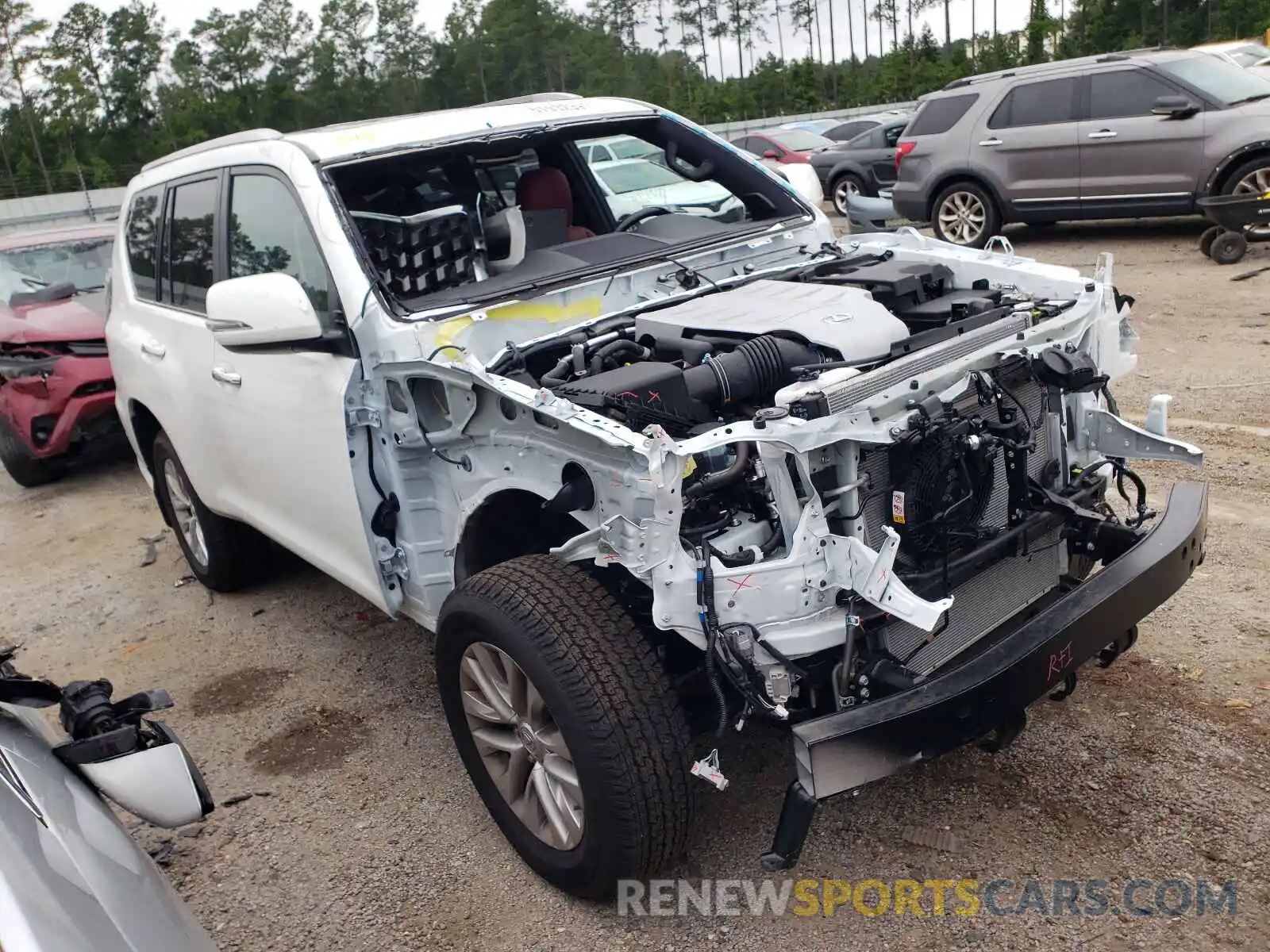 2 Photograph of a damaged car JTJAM7BX6M5291329 LEXUS GX 2021