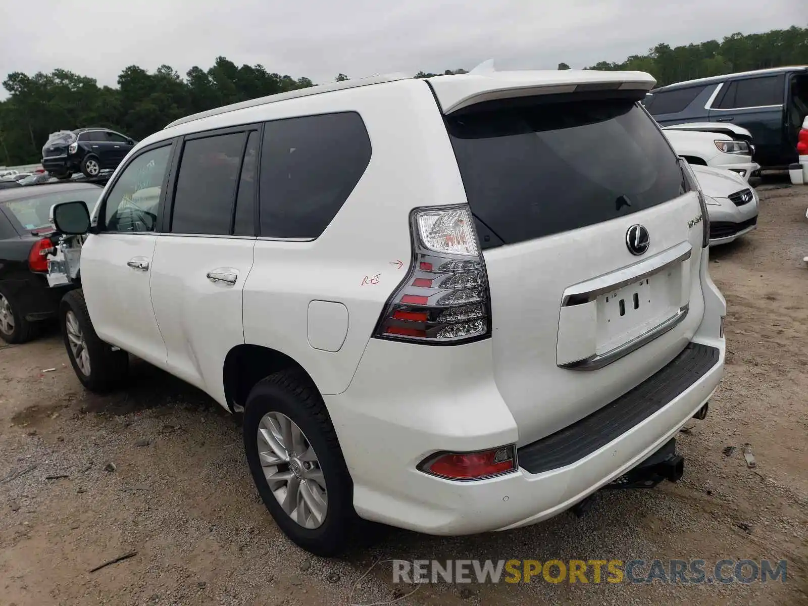 3 Photograph of a damaged car JTJAM7BX6M5291329 LEXUS GX 2021