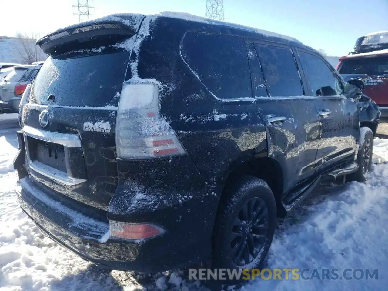 4 Photograph of a damaged car JTJAM7BX6M5293565 LEXUS GX 2021