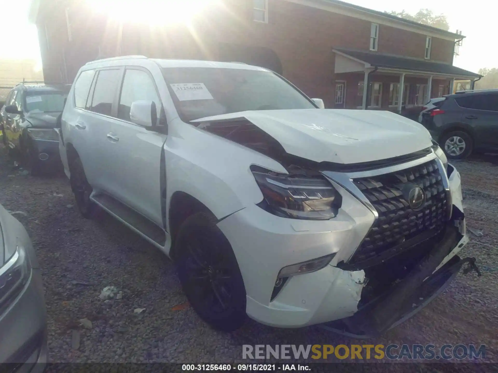 1 Photograph of a damaged car JTJAM7BX6M5297230 LEXUS GX 2021