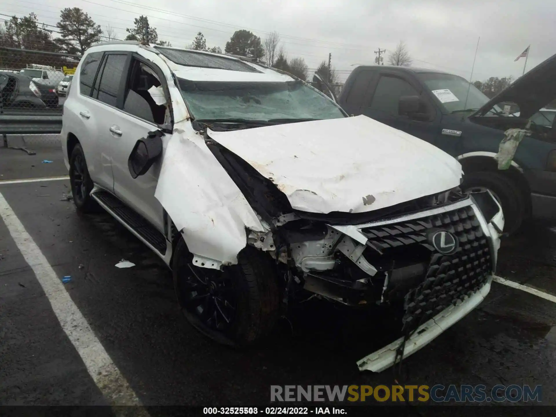 1 Photograph of a damaged car JTJAM7BX6M5297888 LEXUS GX 2021