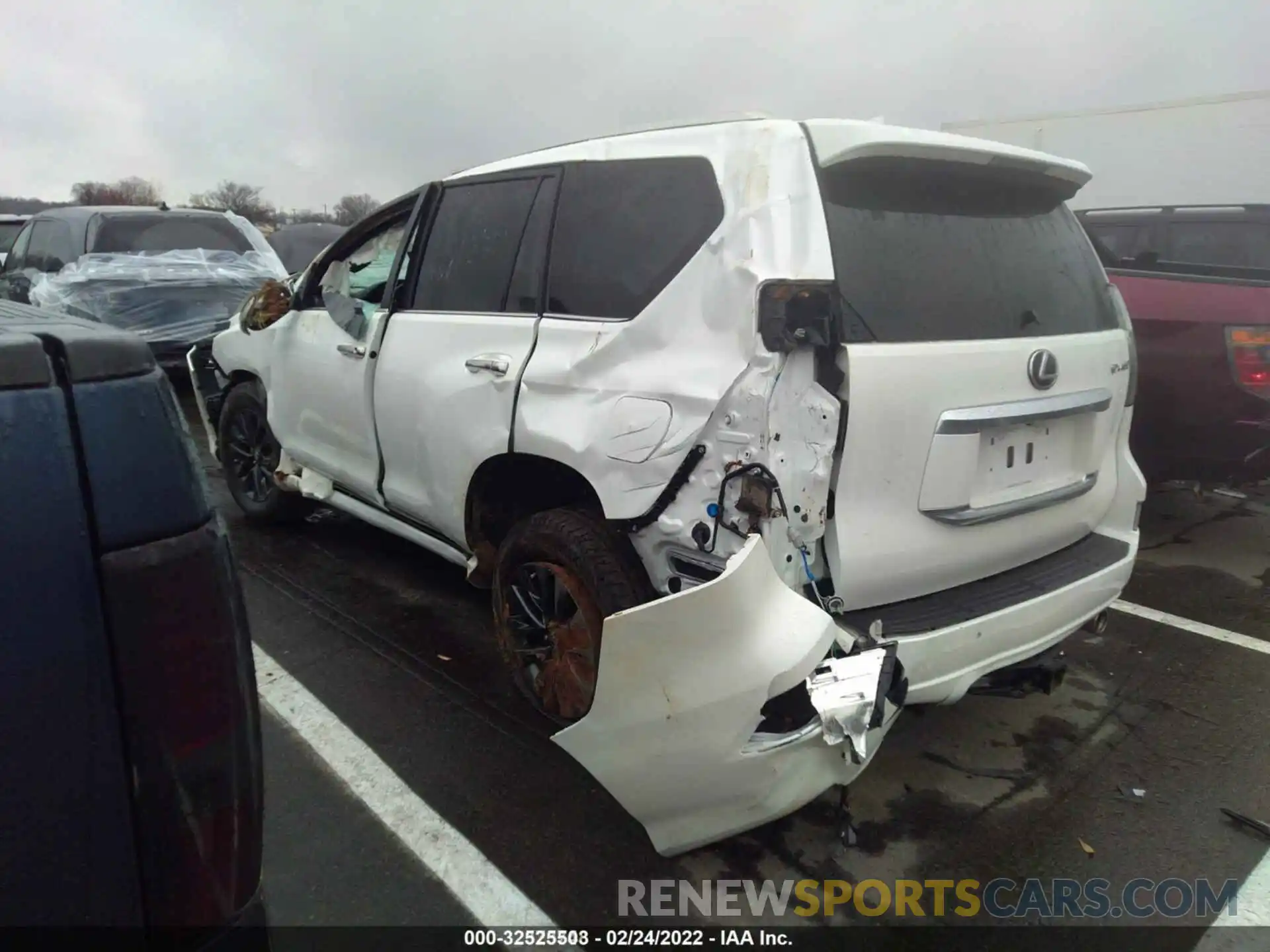 3 Photograph of a damaged car JTJAM7BX6M5297888 LEXUS GX 2021