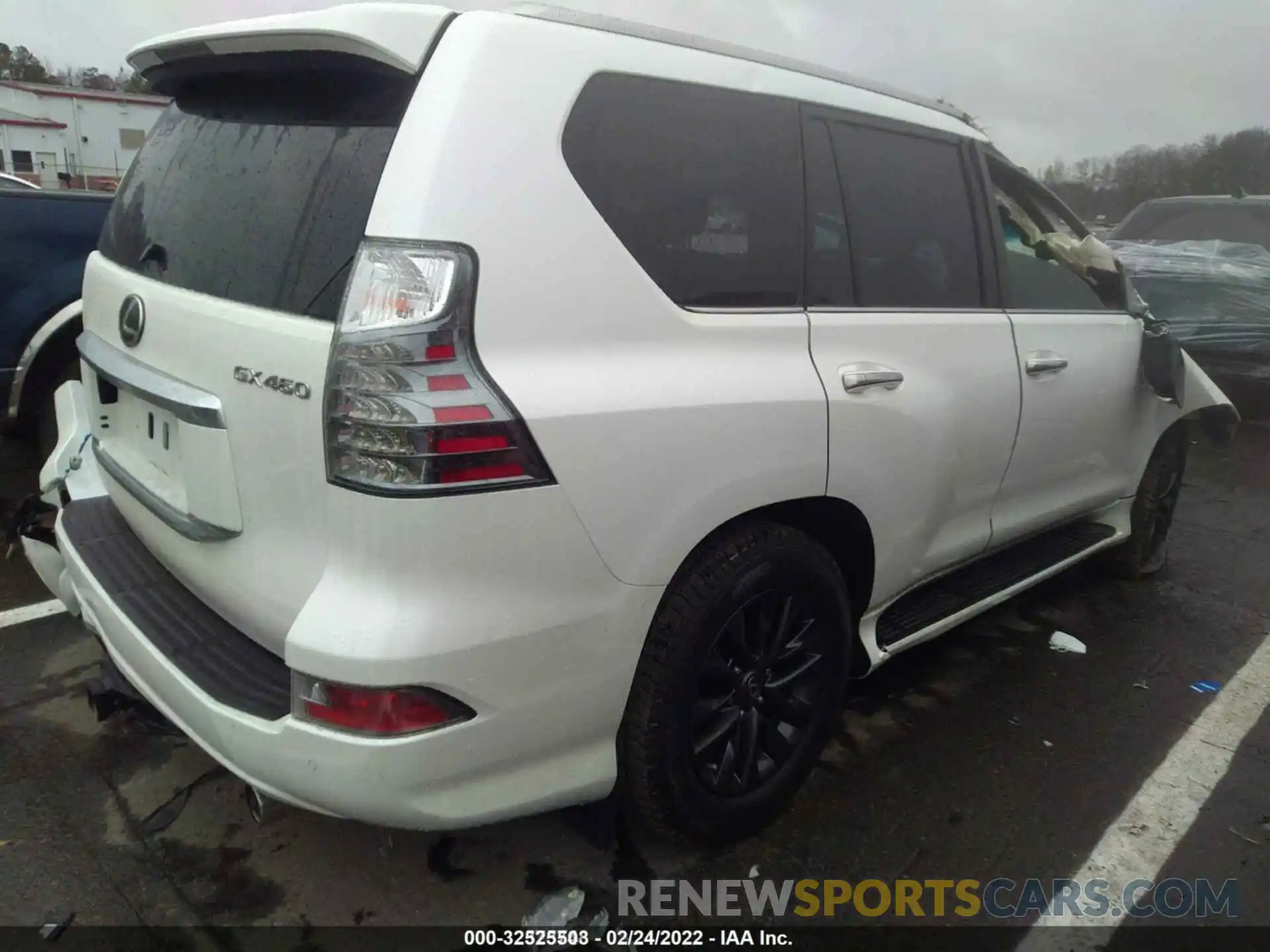 4 Фотография поврежденного автомобиля JTJAM7BX6M5297888 LEXUS GX 2021