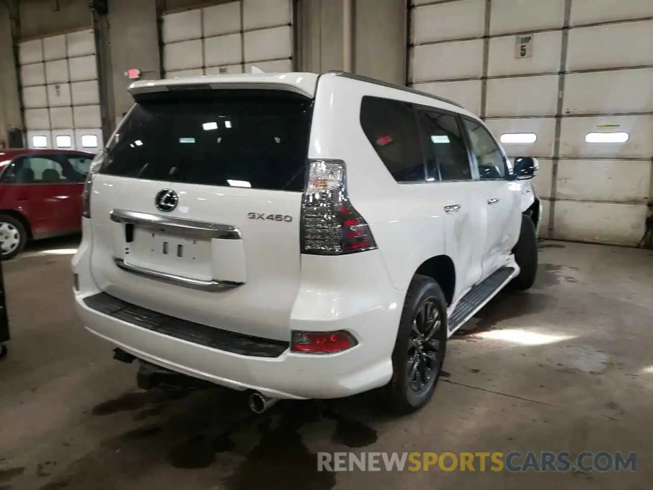 4 Фотография поврежденного автомобиля JTJAM7BX6M5302104 LEXUS GX 2021