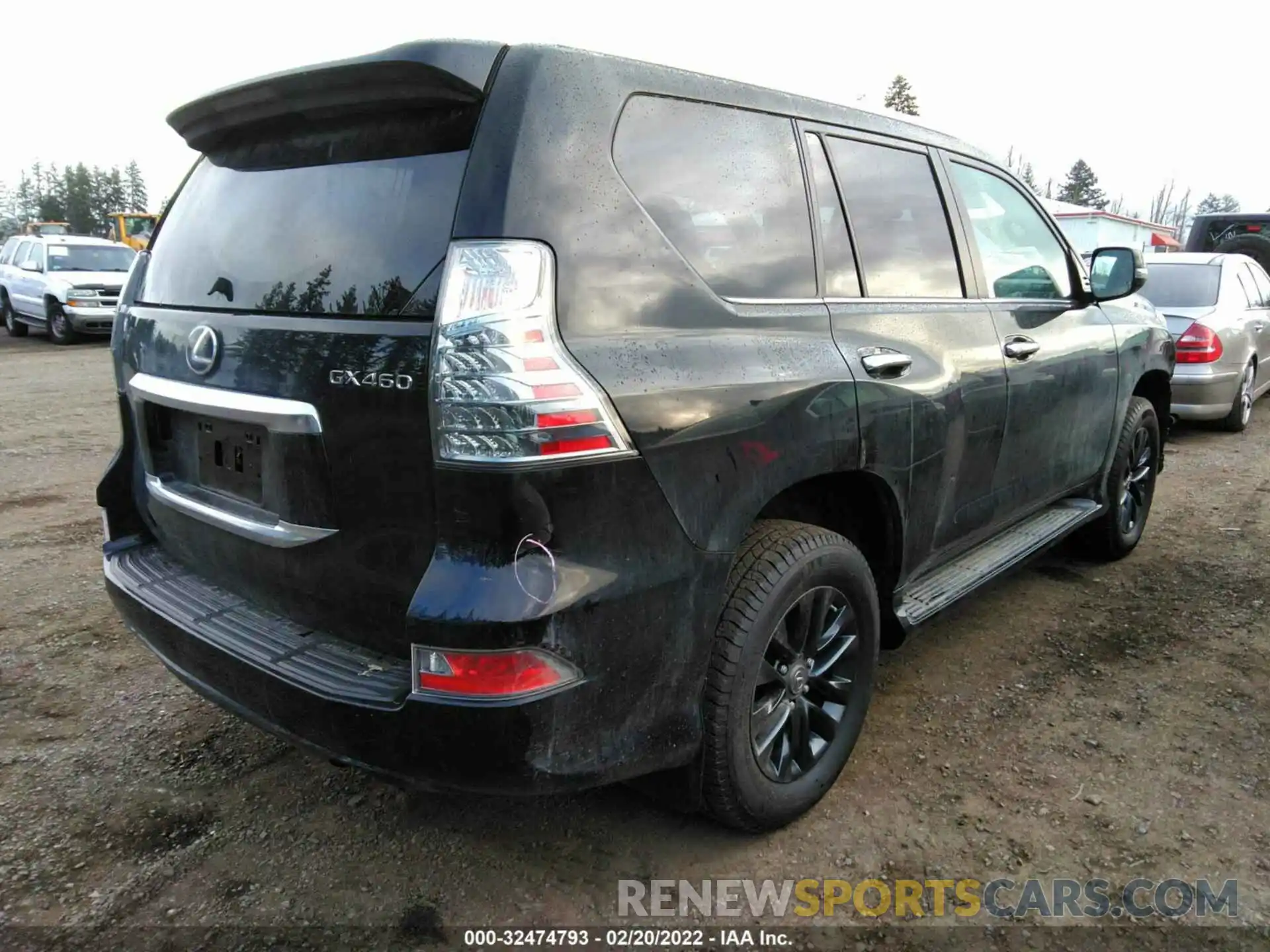 4 Фотография поврежденного автомобиля JTJAM7BX6M5302720 LEXUS GX 2021