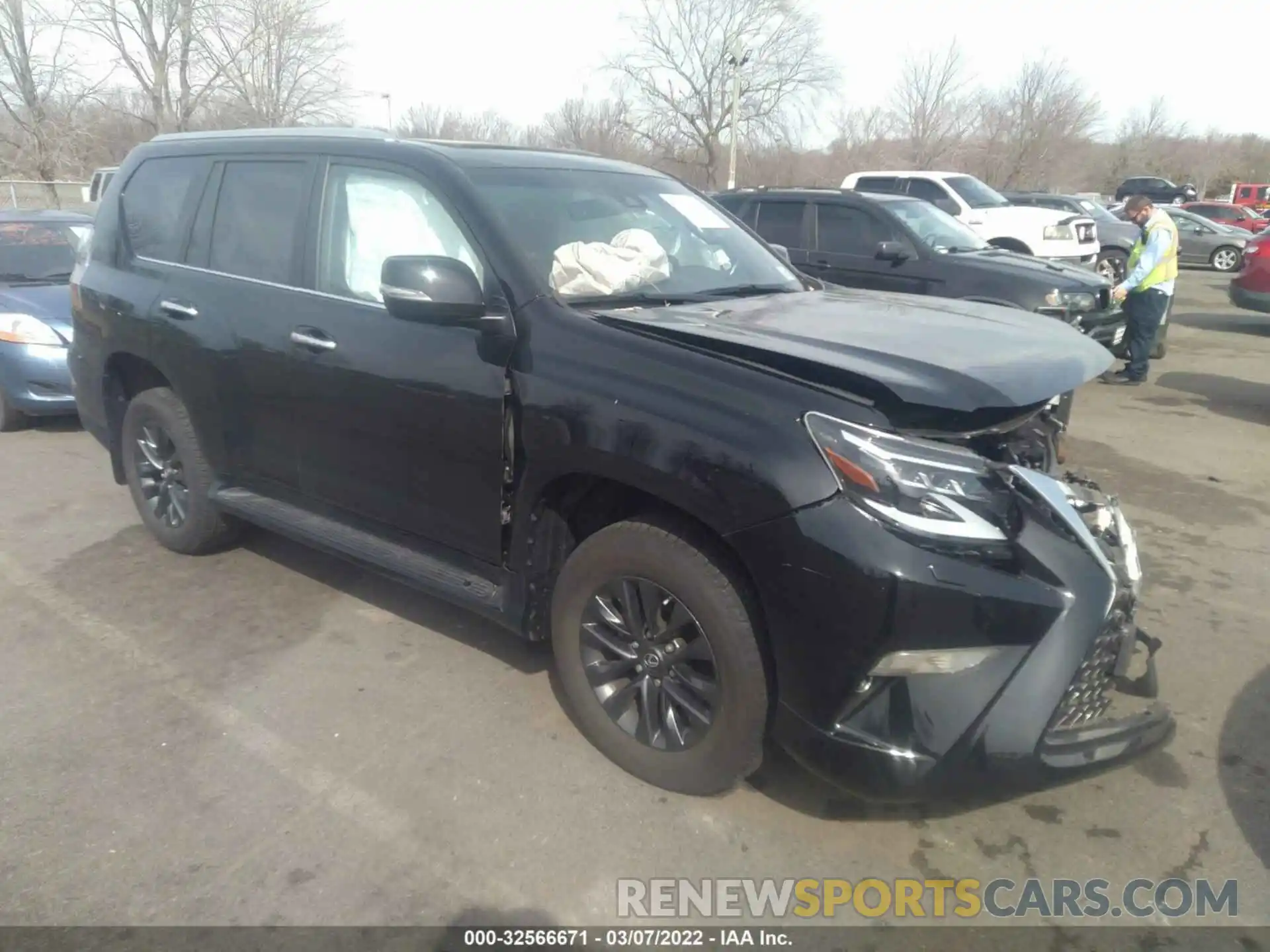 1 Фотография поврежденного автомобиля JTJAM7BX7M5270201 LEXUS GX 2021