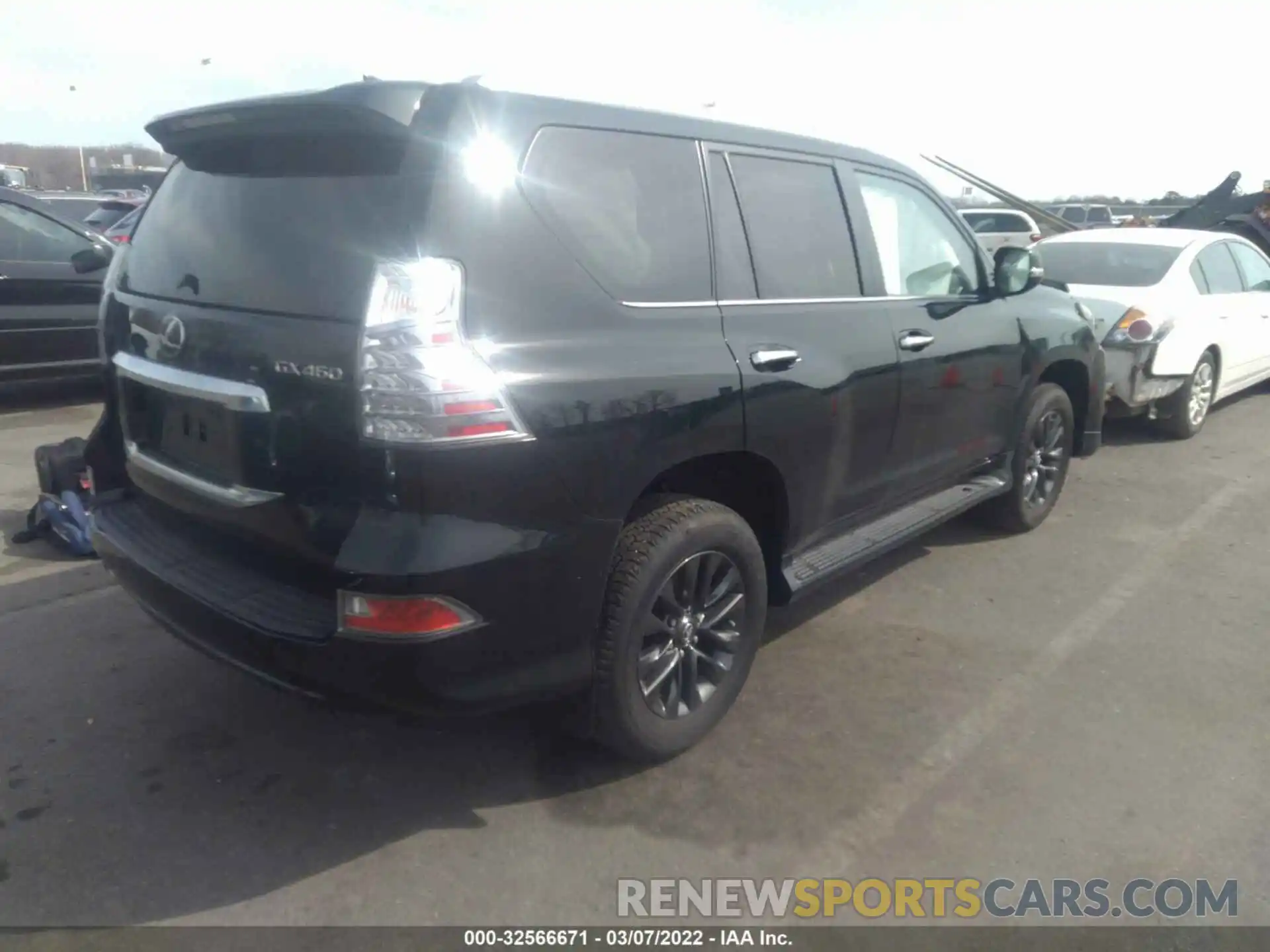 4 Фотография поврежденного автомобиля JTJAM7BX7M5270201 LEXUS GX 2021