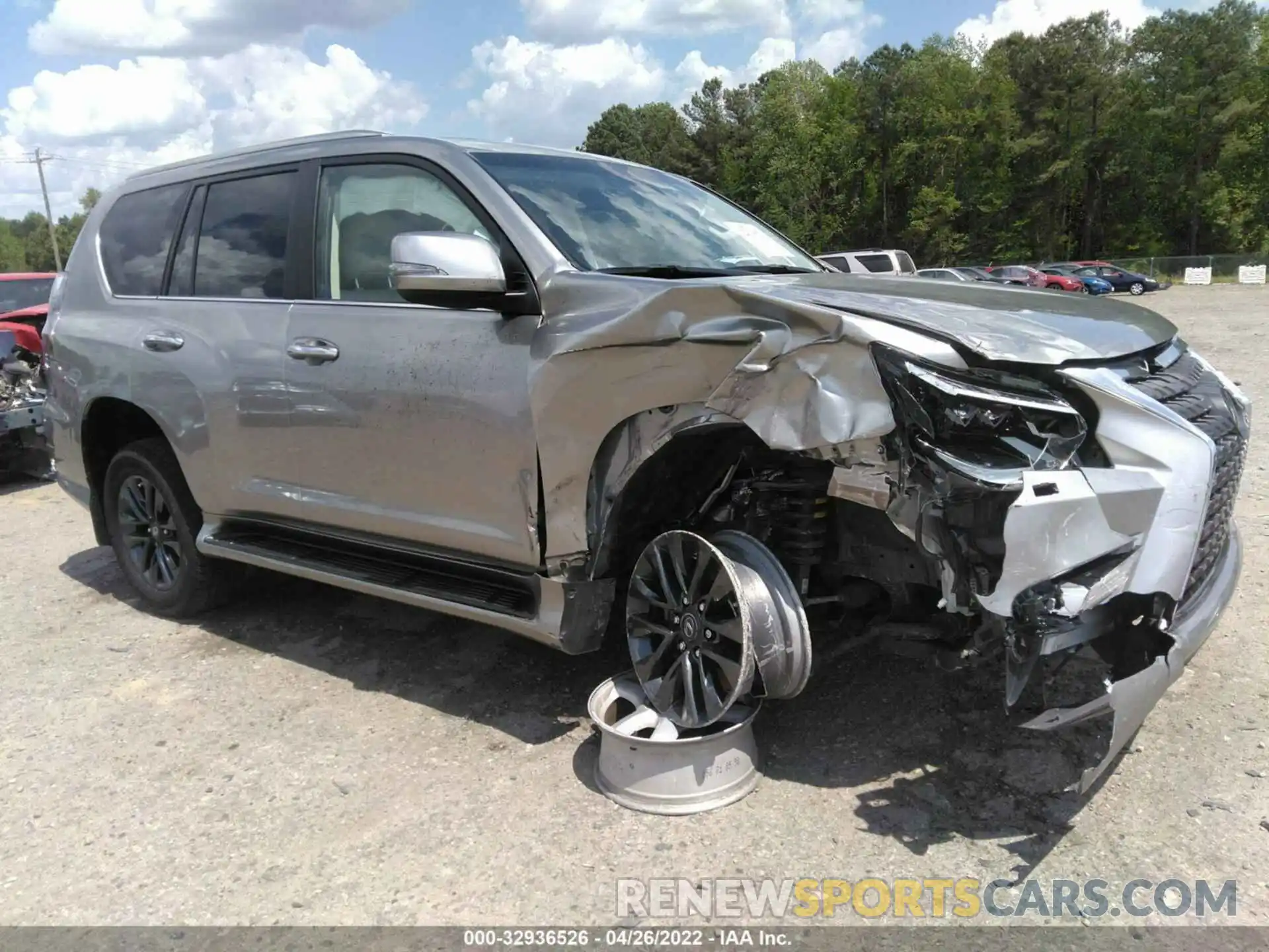 6 Photograph of a damaged car JTJAM7BX7M5273020 LEXUS GX 2021