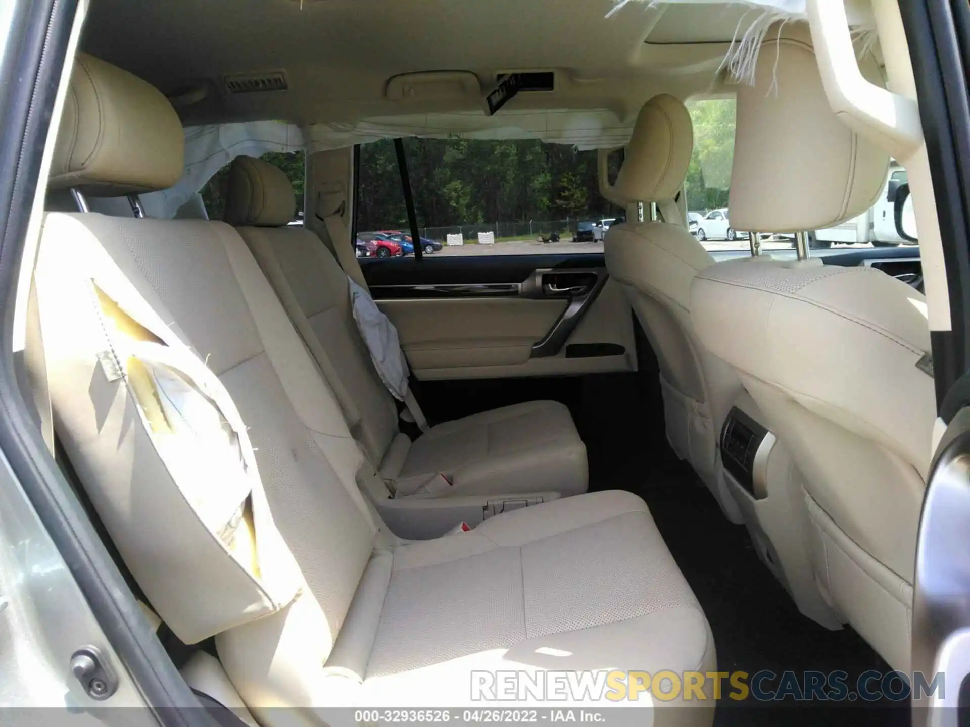 8 Фотография поврежденного автомобиля JTJAM7BX7M5273020 LEXUS GX 2021