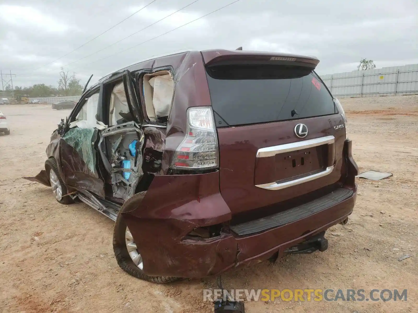 3 Photograph of a damaged car JTJAM7BX7M5275608 LEXUS GX 2021