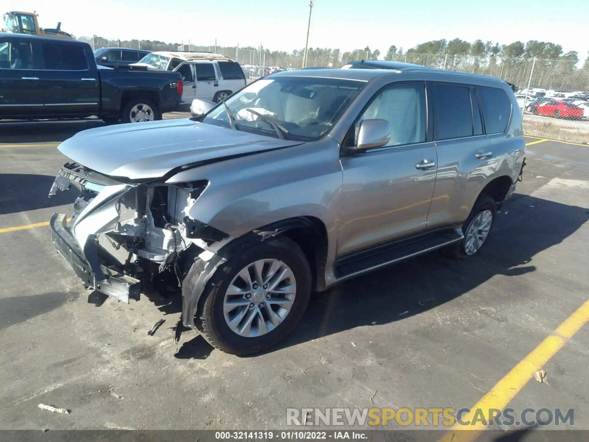 2 Photograph of a damaged car JTJAM7BX7M5275740 LEXUS GX 2021