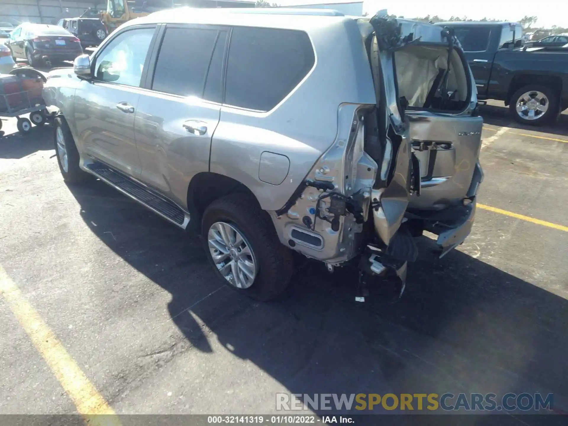 3 Photograph of a damaged car JTJAM7BX7M5275740 LEXUS GX 2021