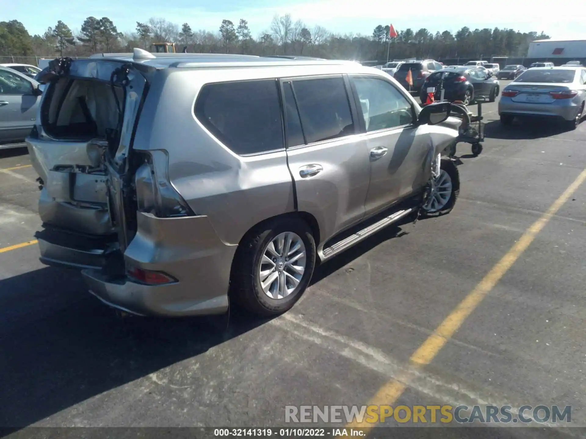 4 Photograph of a damaged car JTJAM7BX7M5275740 LEXUS GX 2021