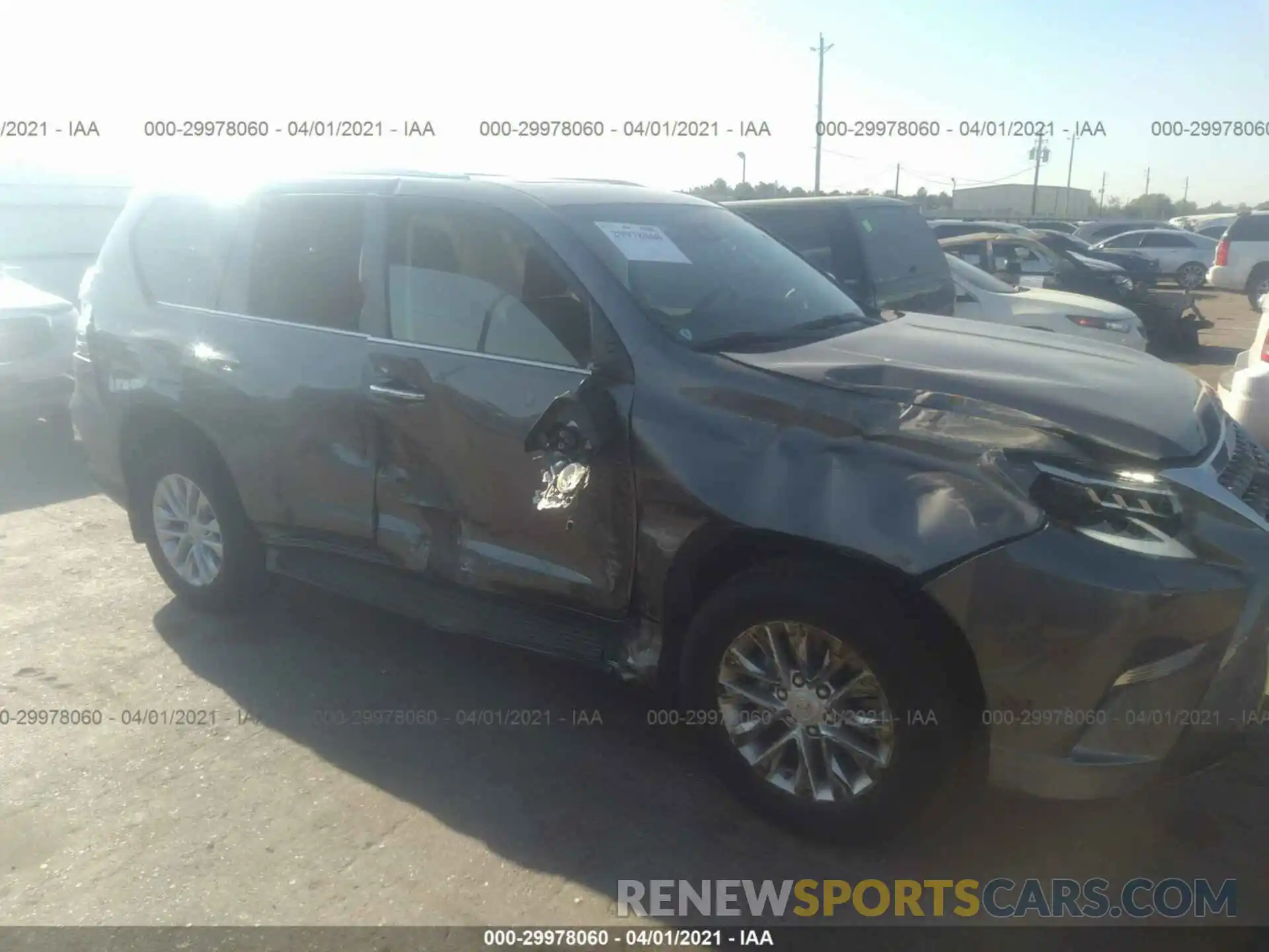 6 Photograph of a damaged car JTJAM7BX7M5276239 LEXUS GX 2021