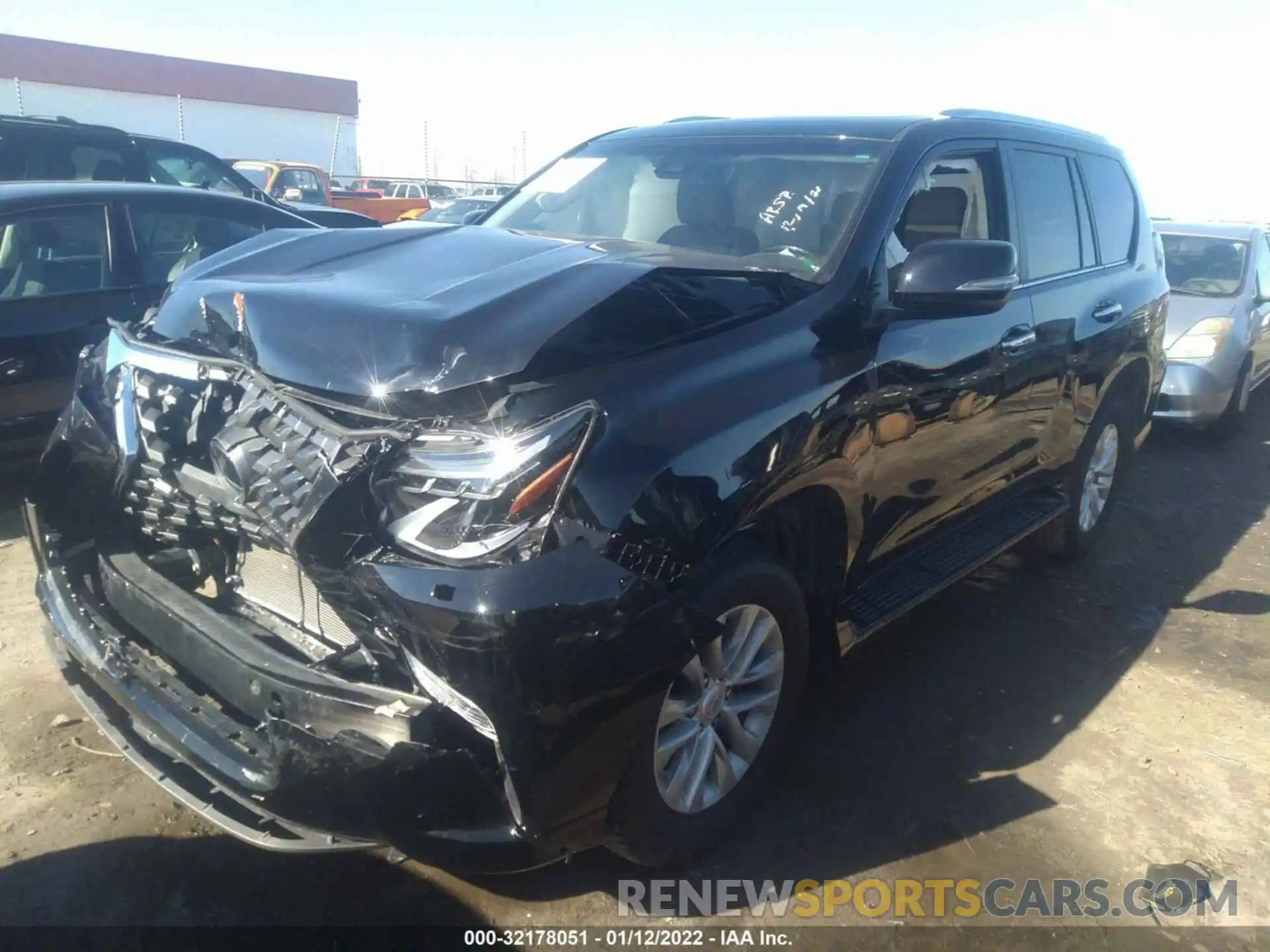 2 Photograph of a damaged car JTJAM7BX7M5276838 LEXUS GX 2021