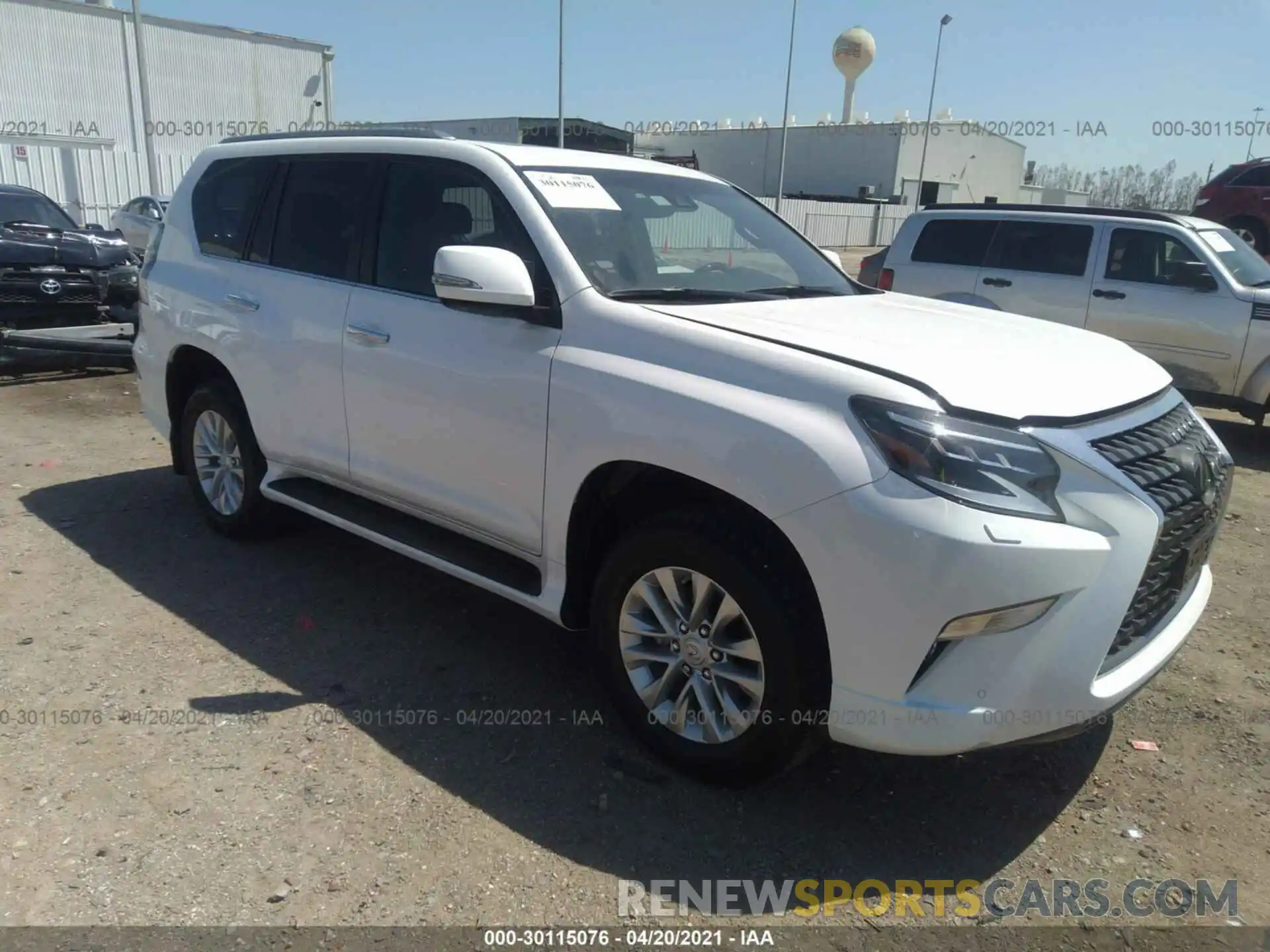 1 Photograph of a damaged car JTJAM7BX7M5281392 LEXUS GX 2021