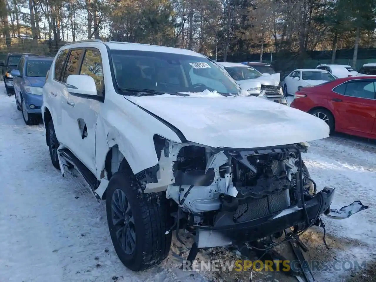 1 Photograph of a damaged car JTJAM7BX7M5282719 LEXUS GX 2021