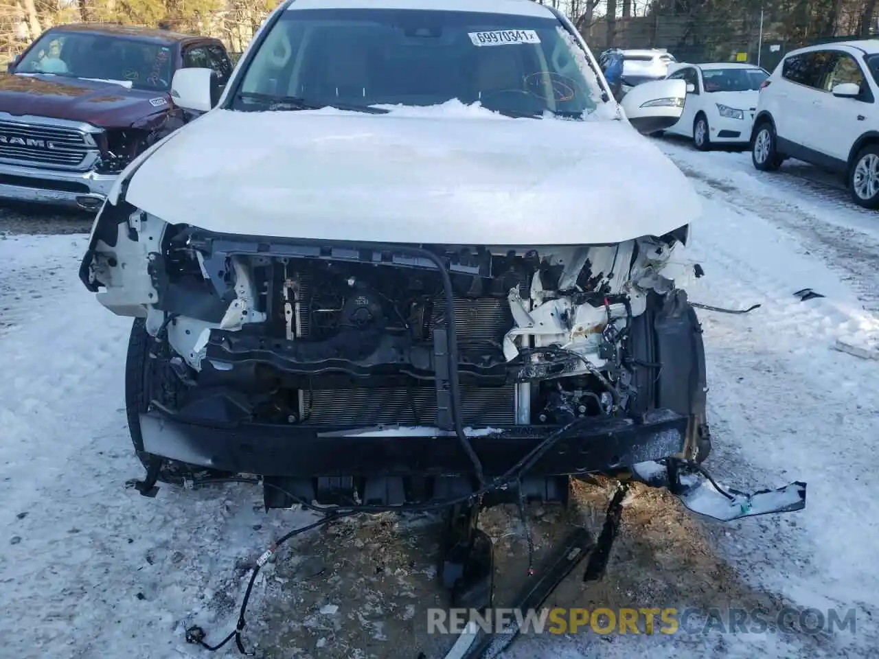 9 Photograph of a damaged car JTJAM7BX7M5282719 LEXUS GX 2021