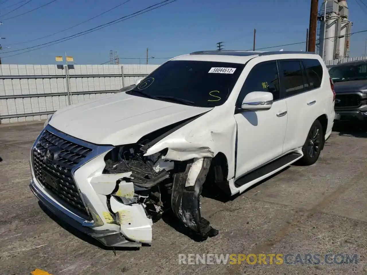 2 Photograph of a damaged car JTJAM7BX7M5290108 LEXUS GX 2021