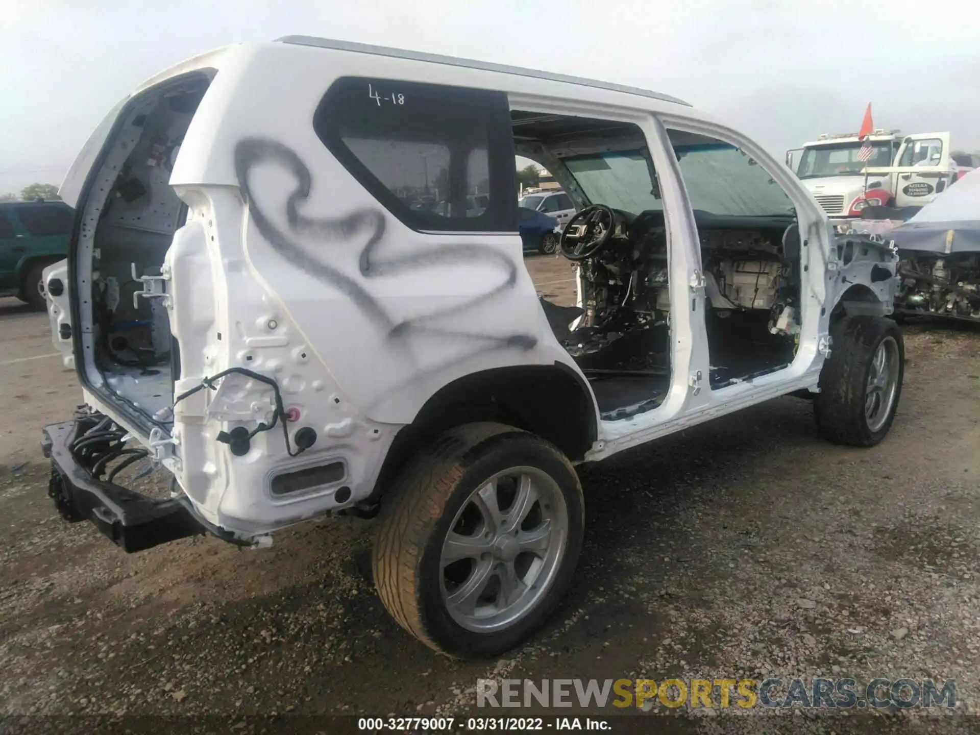 4 Photograph of a damaged car JTJAM7BX7M5293249 LEXUS GX 2021