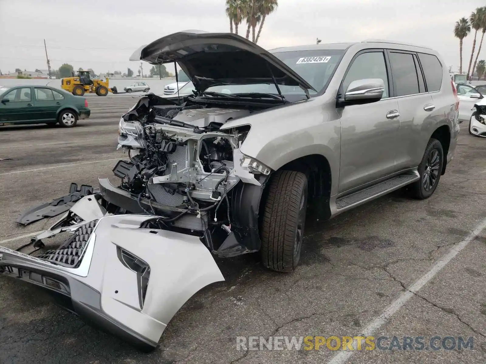 2 Photograph of a damaged car JTJAM7BX7M5300510 LEXUS GX 2021