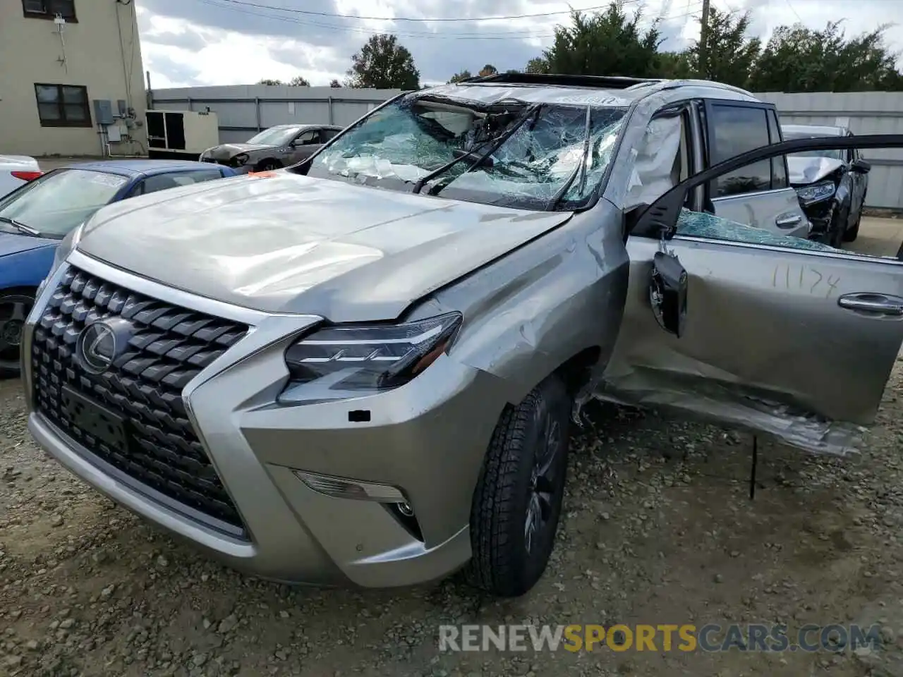 9 Photograph of a damaged car JTJAM7BX7M5302497 LEXUS GX 2021