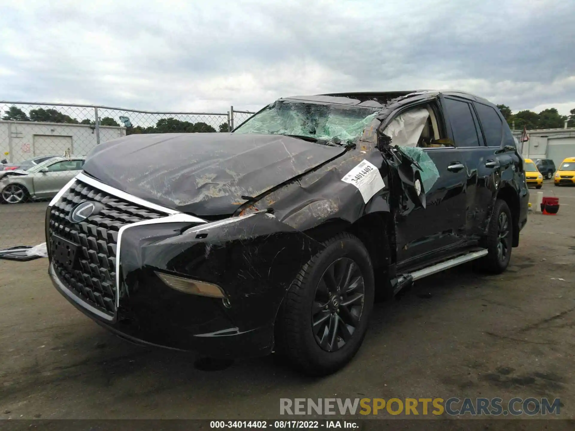 2 Photograph of a damaged car JTJAM7BX8M5272166 LEXUS GX 2021