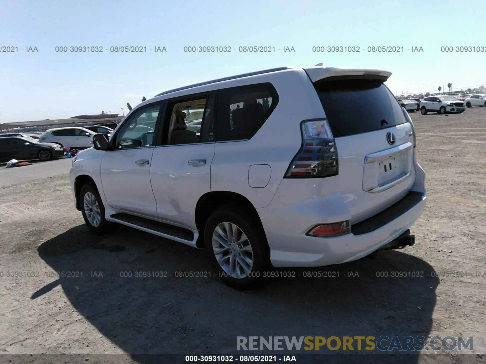 3 Photograph of a damaged car JTJAM7BX8M5272541 LEXUS GX 2021