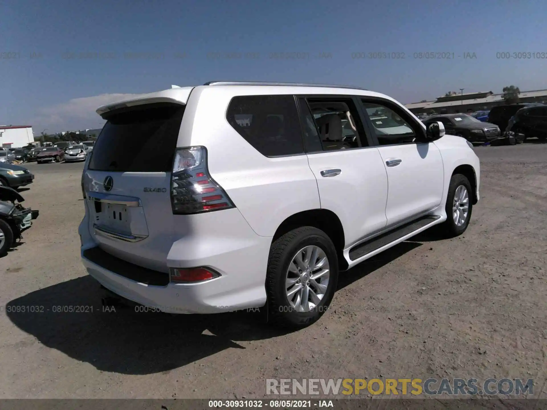 4 Photograph of a damaged car JTJAM7BX8M5272541 LEXUS GX 2021