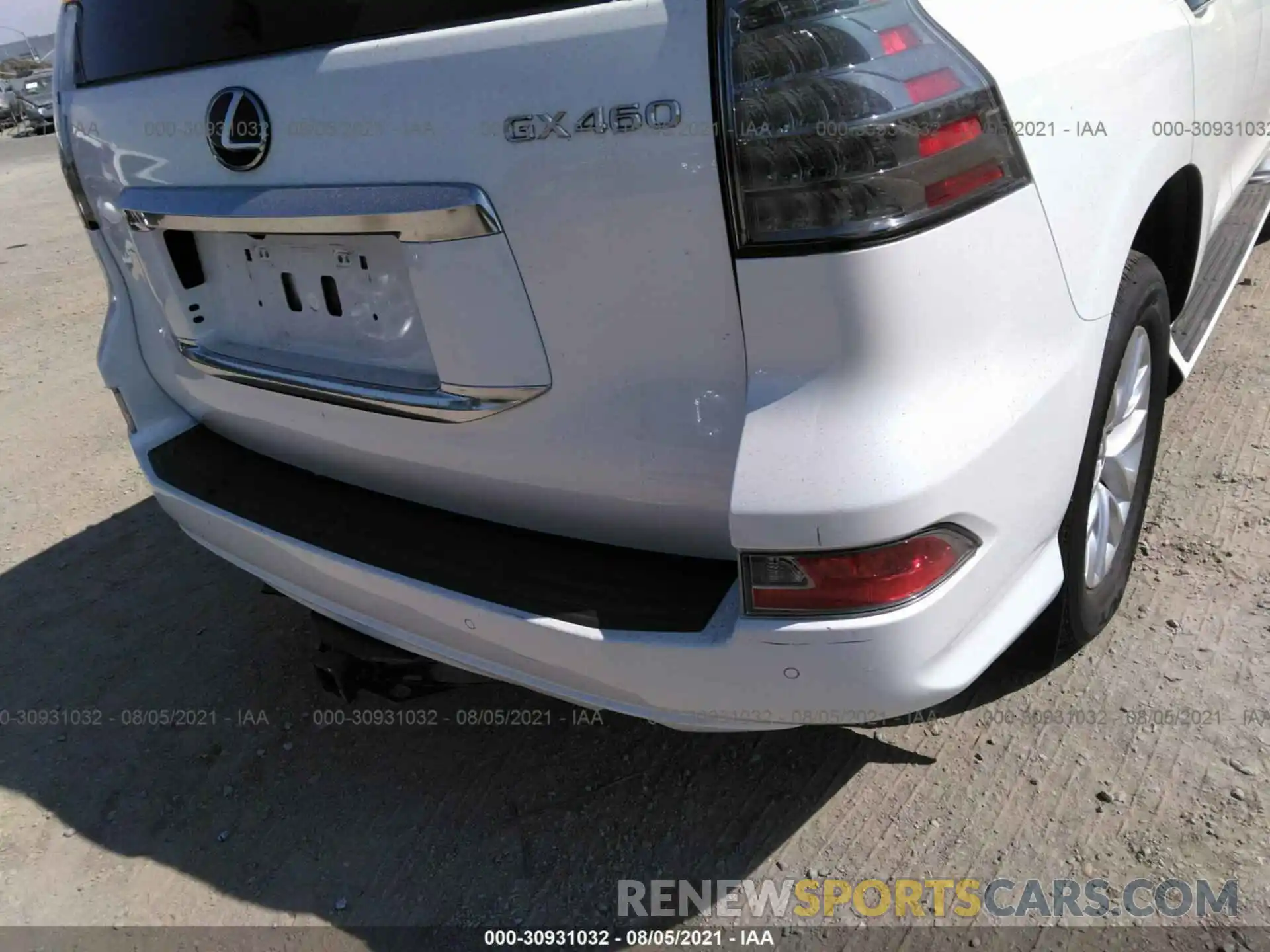 6 Photograph of a damaged car JTJAM7BX8M5272541 LEXUS GX 2021