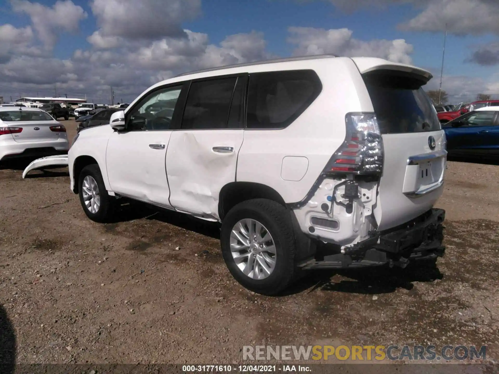 3 Photograph of a damaged car JTJAM7BX8M5277805 LEXUS GX 2021